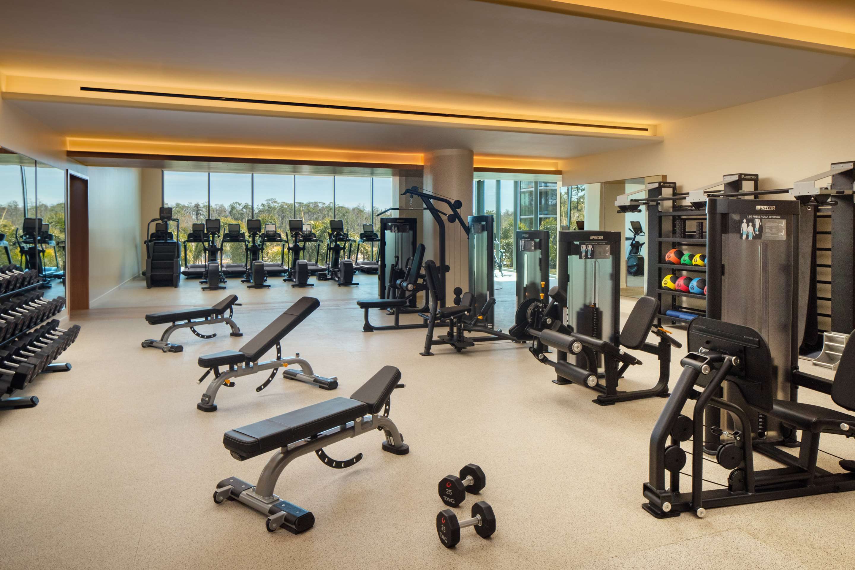 Health club fitness center gym | Conrad Orlando