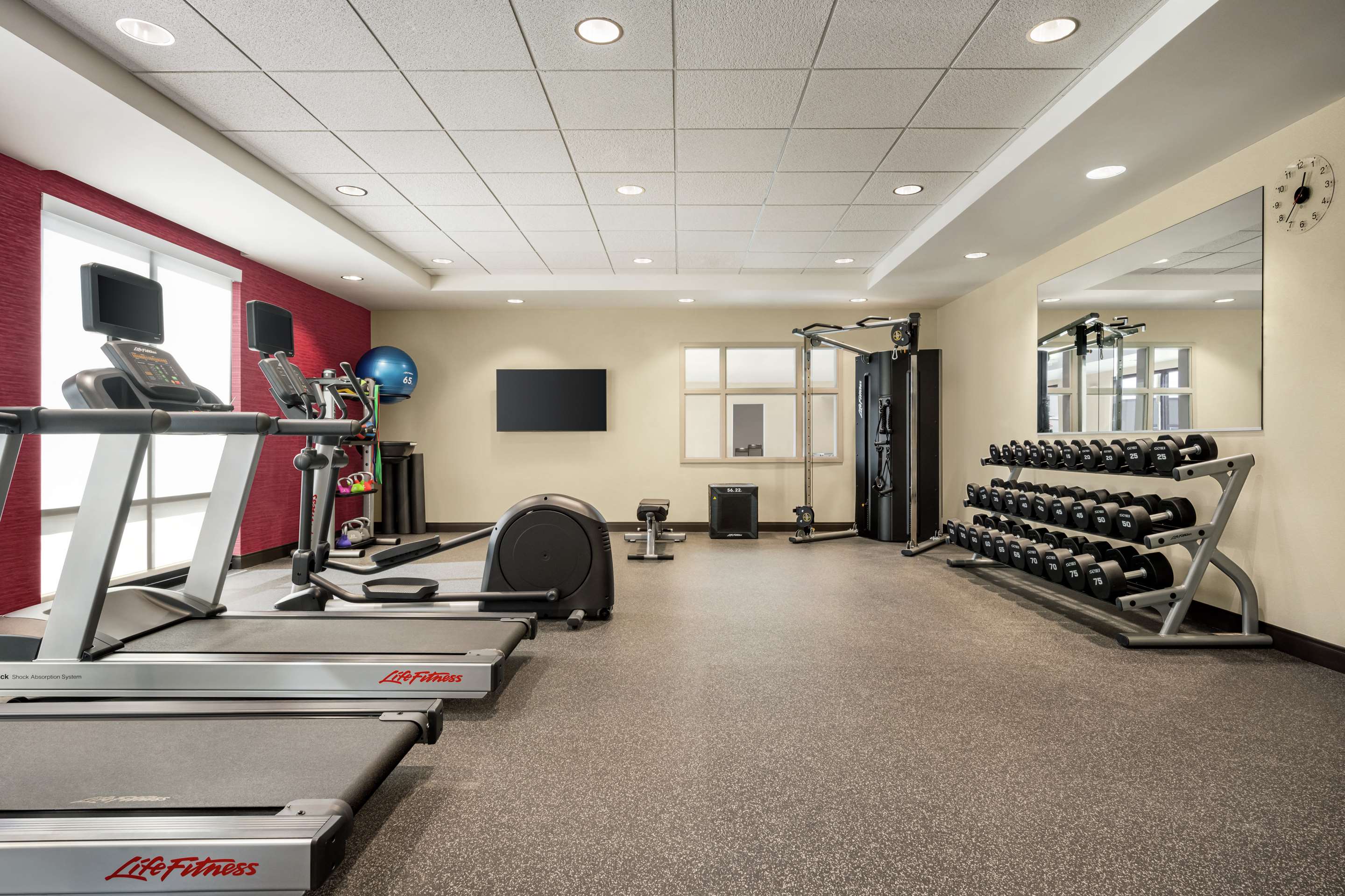 Health club fitness center gym