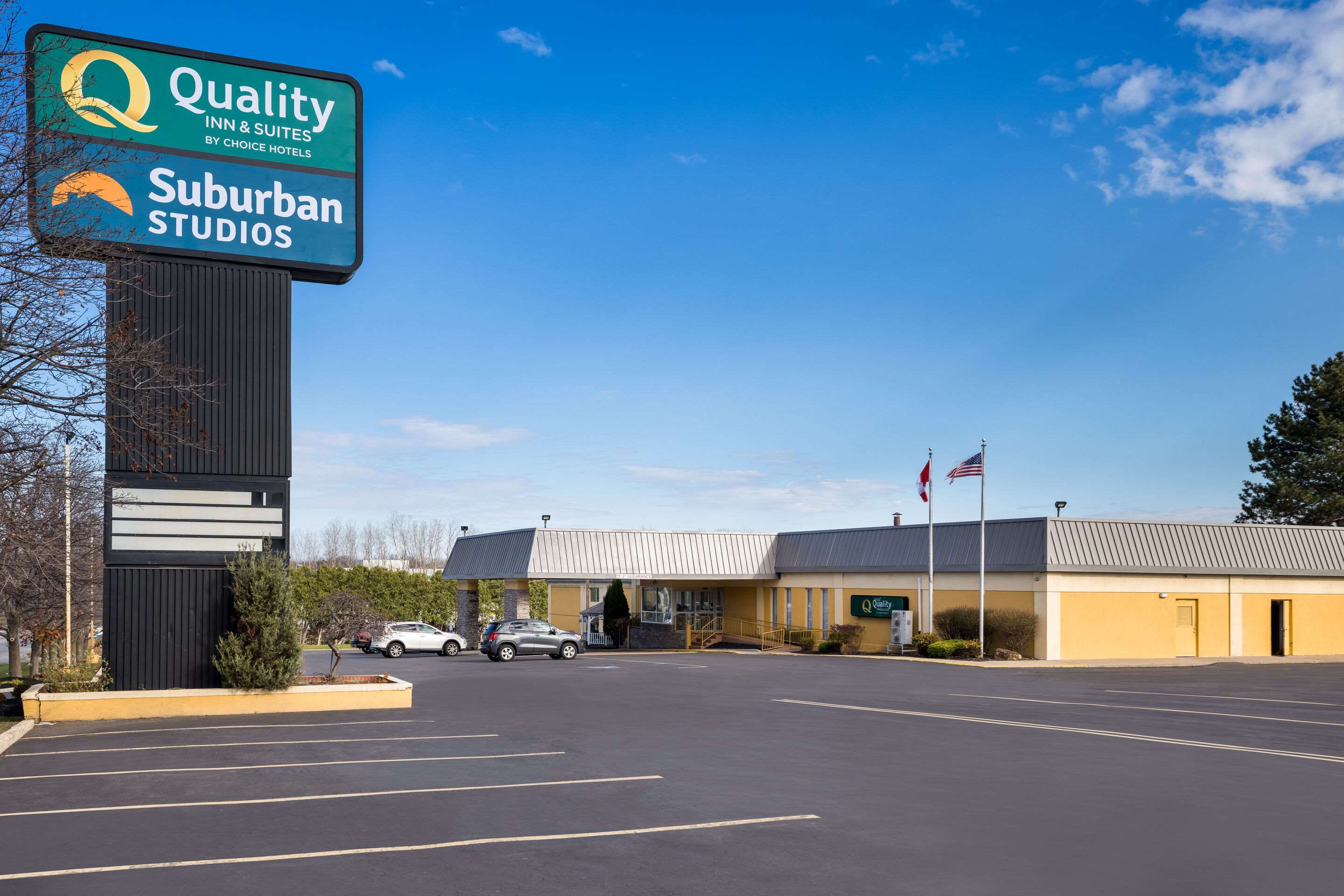 Hotel exterior | Suburban Studios Syracuse Fairgrounds