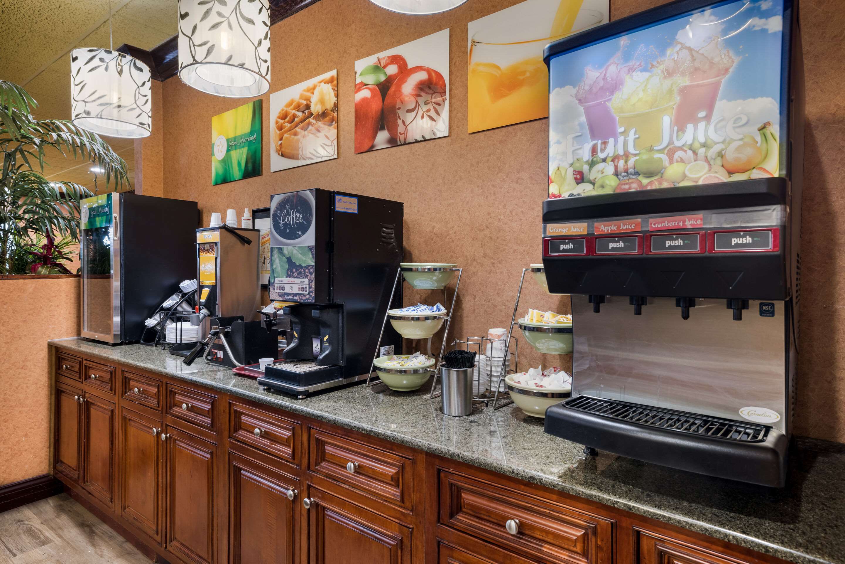 Breakfast counter | Suburban Studios Syracuse Fairgrounds