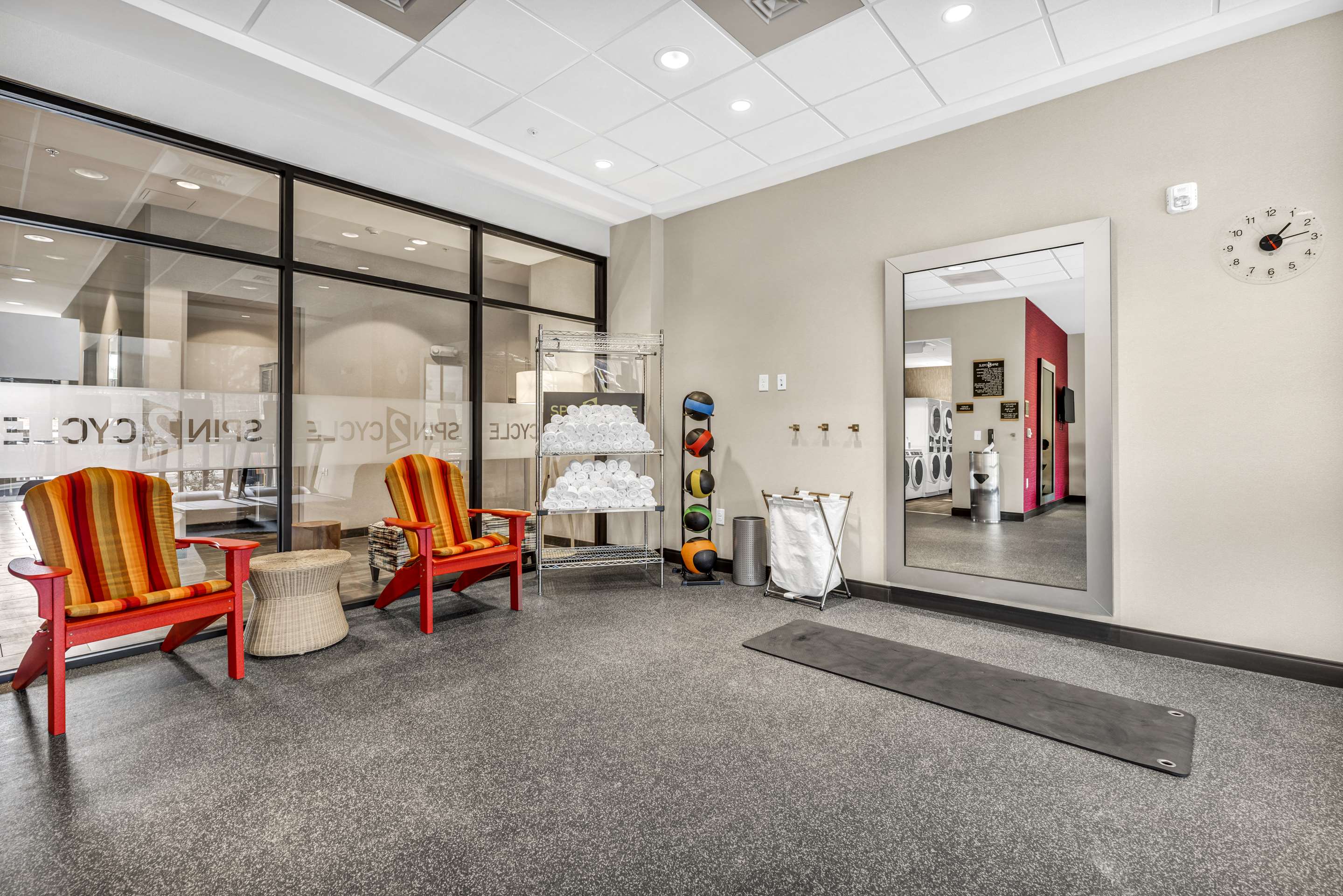 Health club fitness center gym