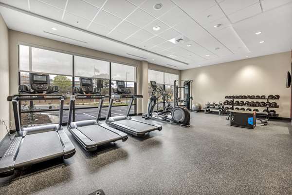 Fitness/ Exercise Room - Home2 Suites by Hilton Raleigh State Arena - I-40, Exit 290