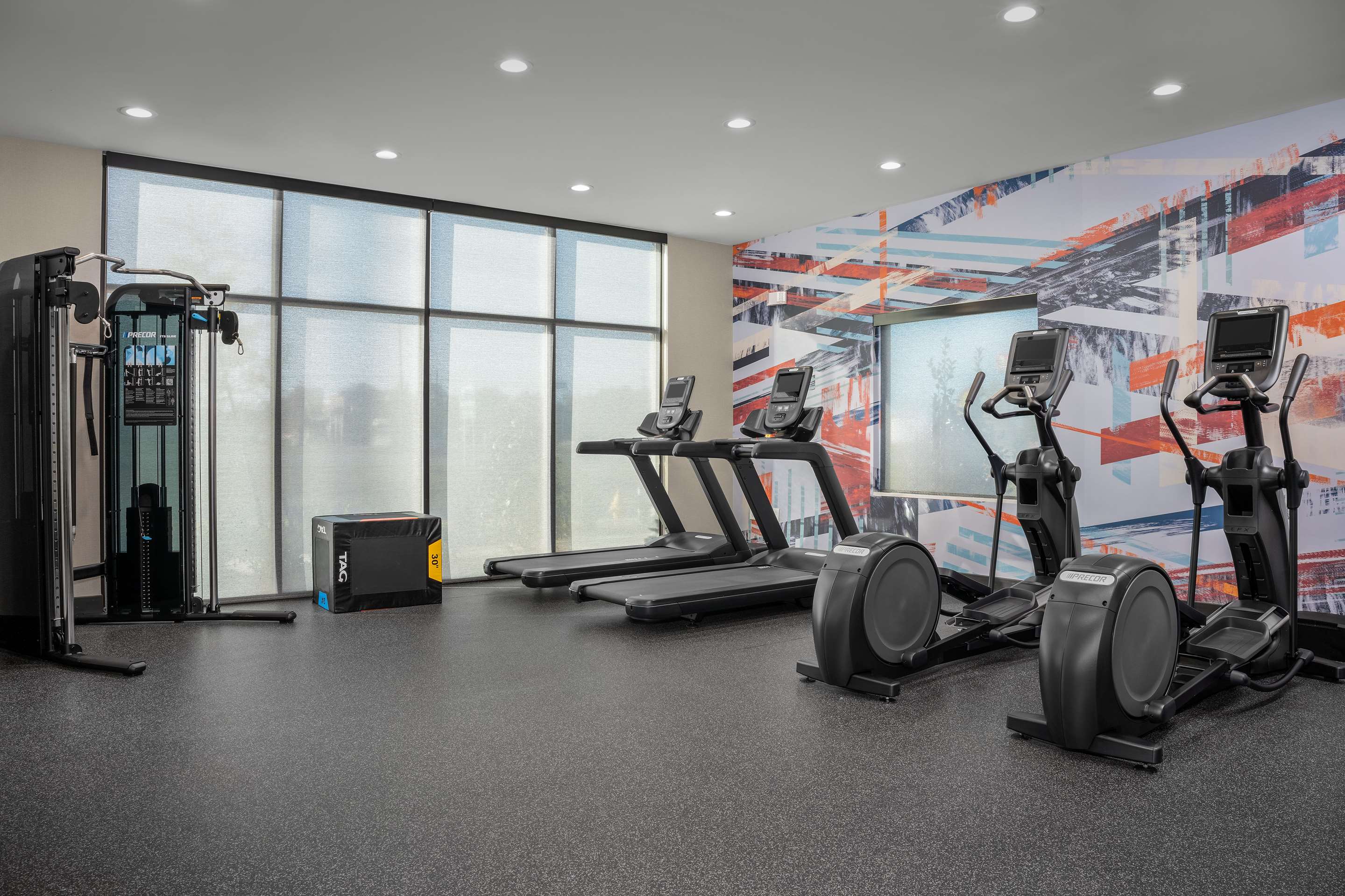 Health club fitness center gym