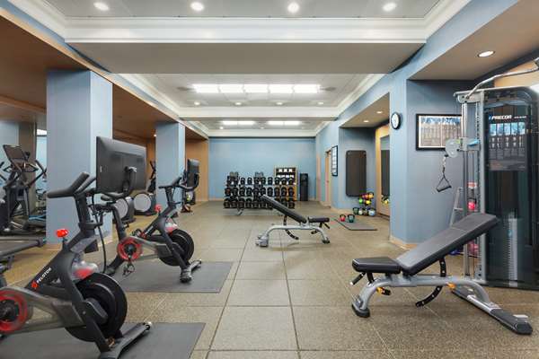 Fitness/ Exercise Room - Hilton Hotel Times Square New York