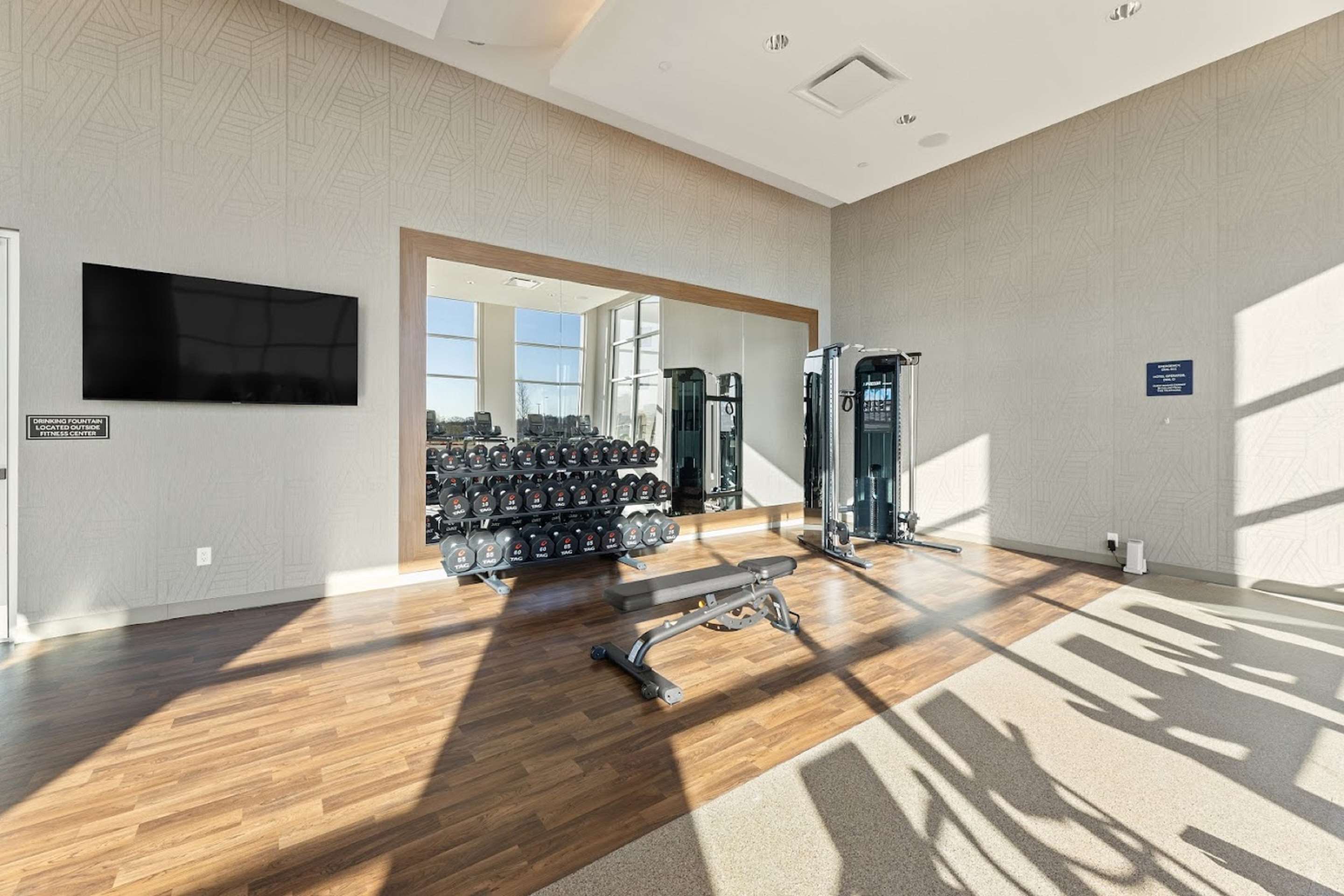 Health club fitness center gym | Embassy Suites by Hilton Irving Las Colinas