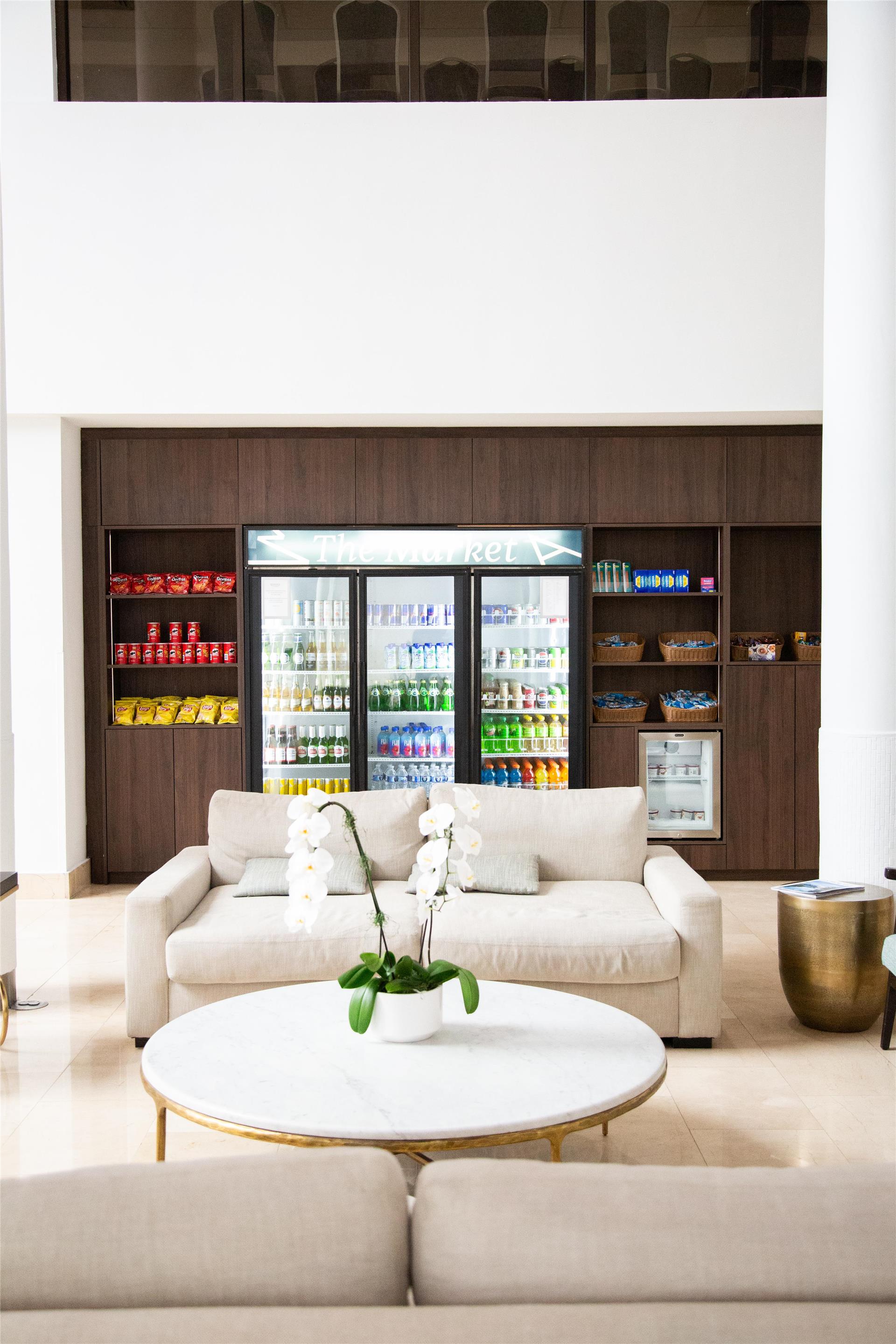 The Market amp Lobby Seating Area | Regency Miami Airport by Sonesta