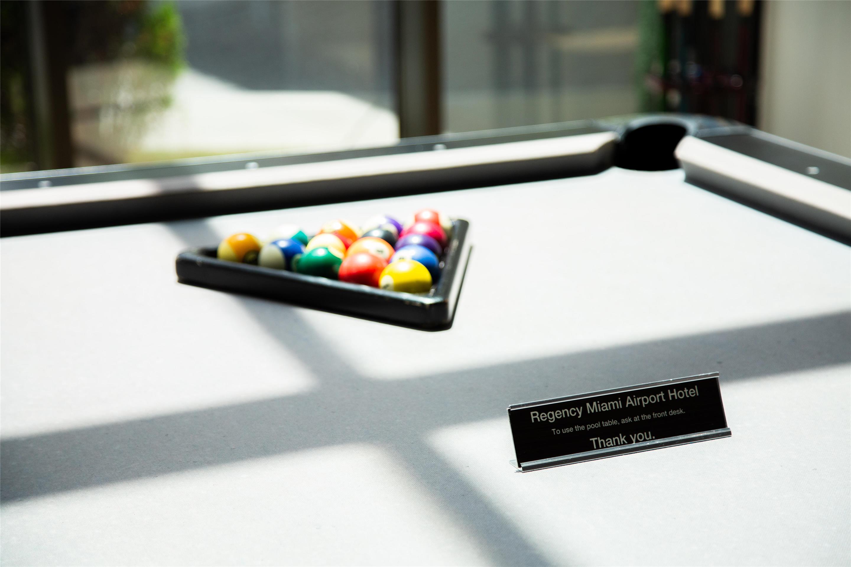 Pool Table | Regency Miami Airport by Sonesta
