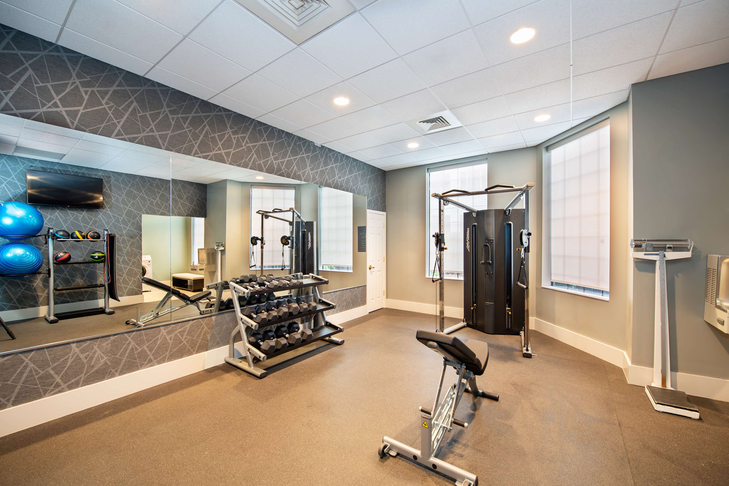 Health club fitness center gym | Homewood Suites by Hilton Atlanta Buckhead Pharr Road