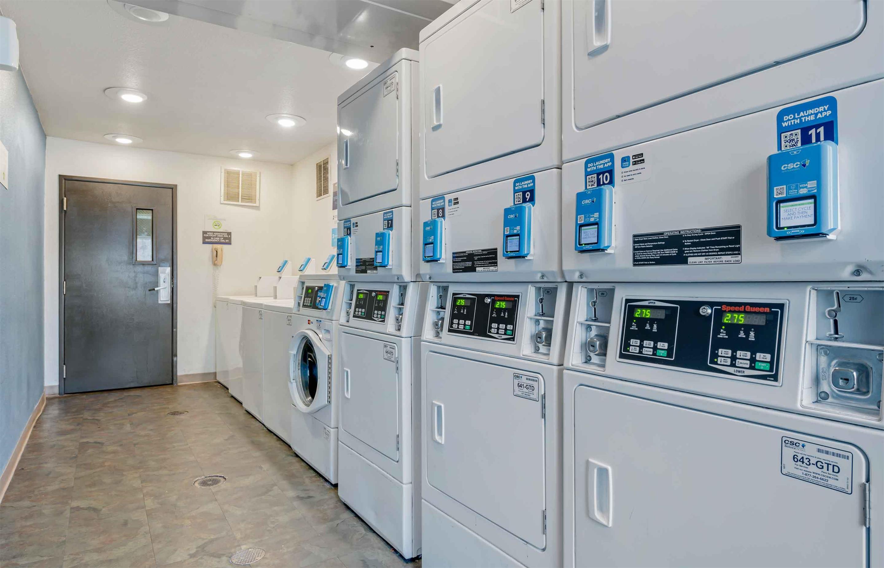 On-Premise Guest Laundry | Extended Stay America Select Suites - Indianapolis - Lawrence