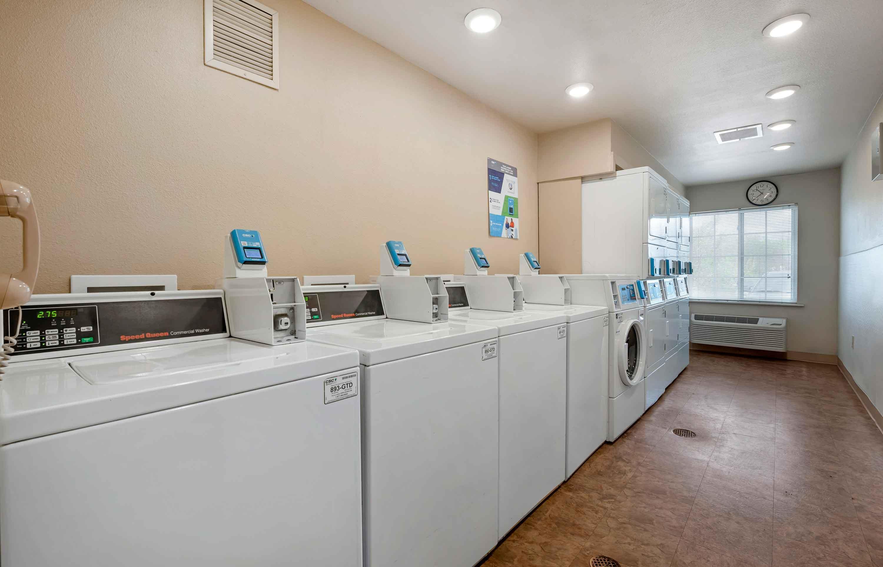 On-Premise Guest Laundry | Extended Stay America Select Suites - Indianapolis - Plainfield