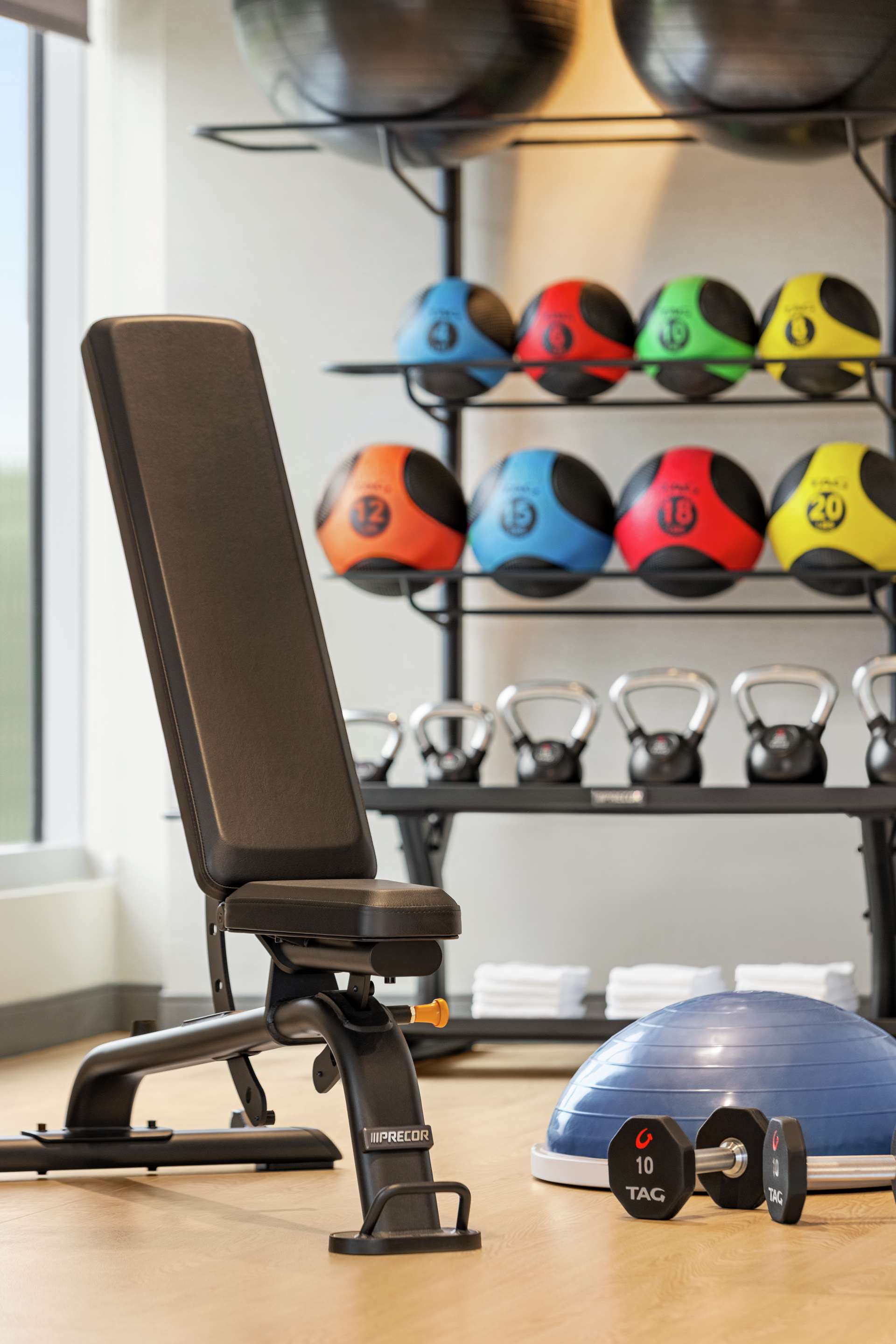 Health club fitness center gym | Doubletree by Hilton Abilene Downtown Convention Center