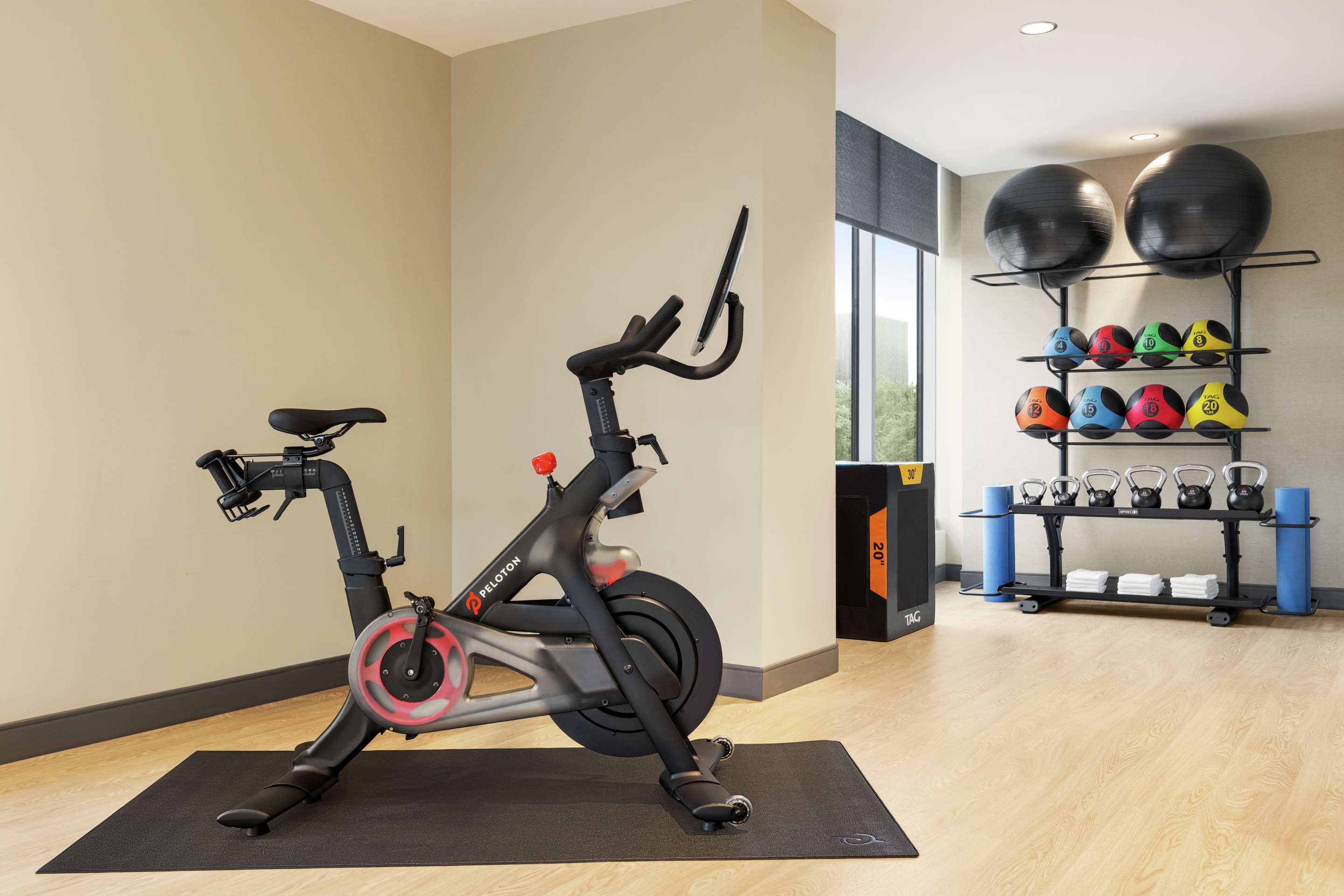 Health club fitness center gym | Doubletree by Hilton Abilene Downtown Convention Center