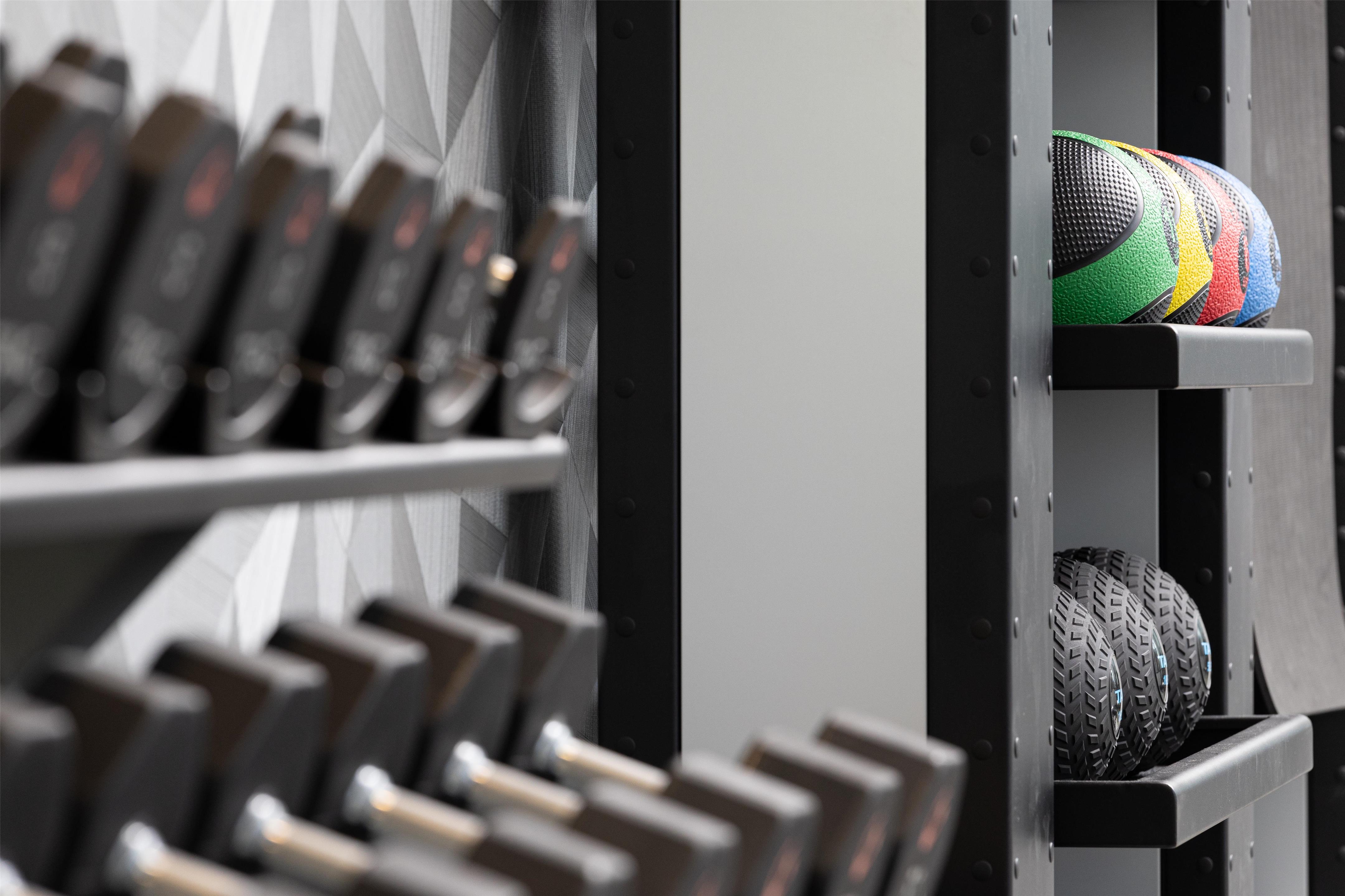 Health club fitness center gym | Hampton Inn & Suites Rochester Downtown