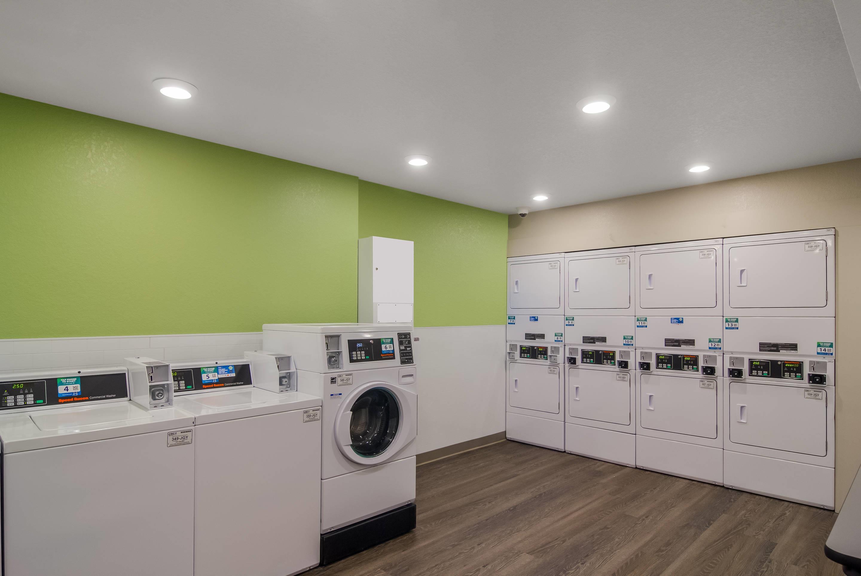 Guest laundry facilities