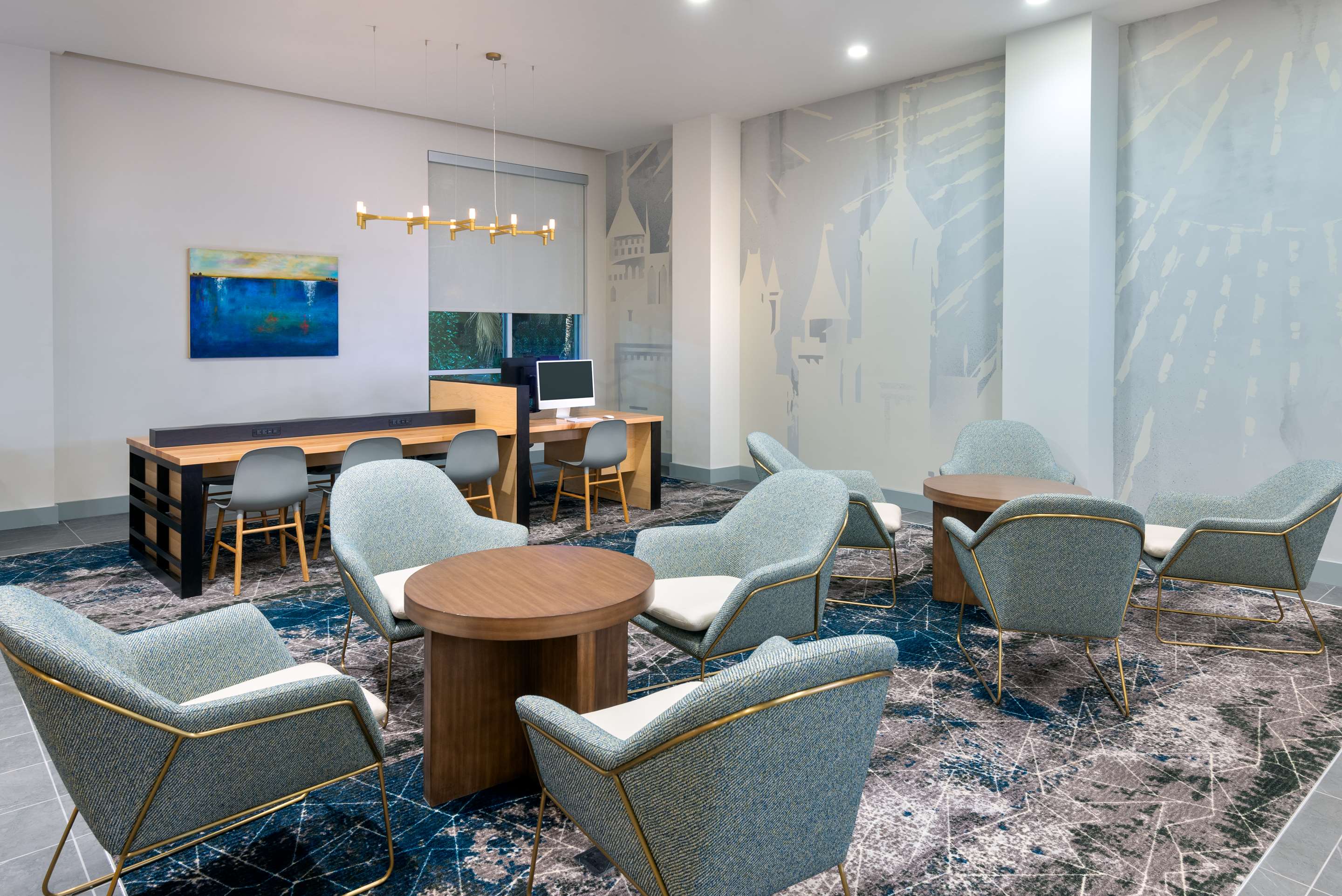 Lobby | Hyatt House Orlando Airport