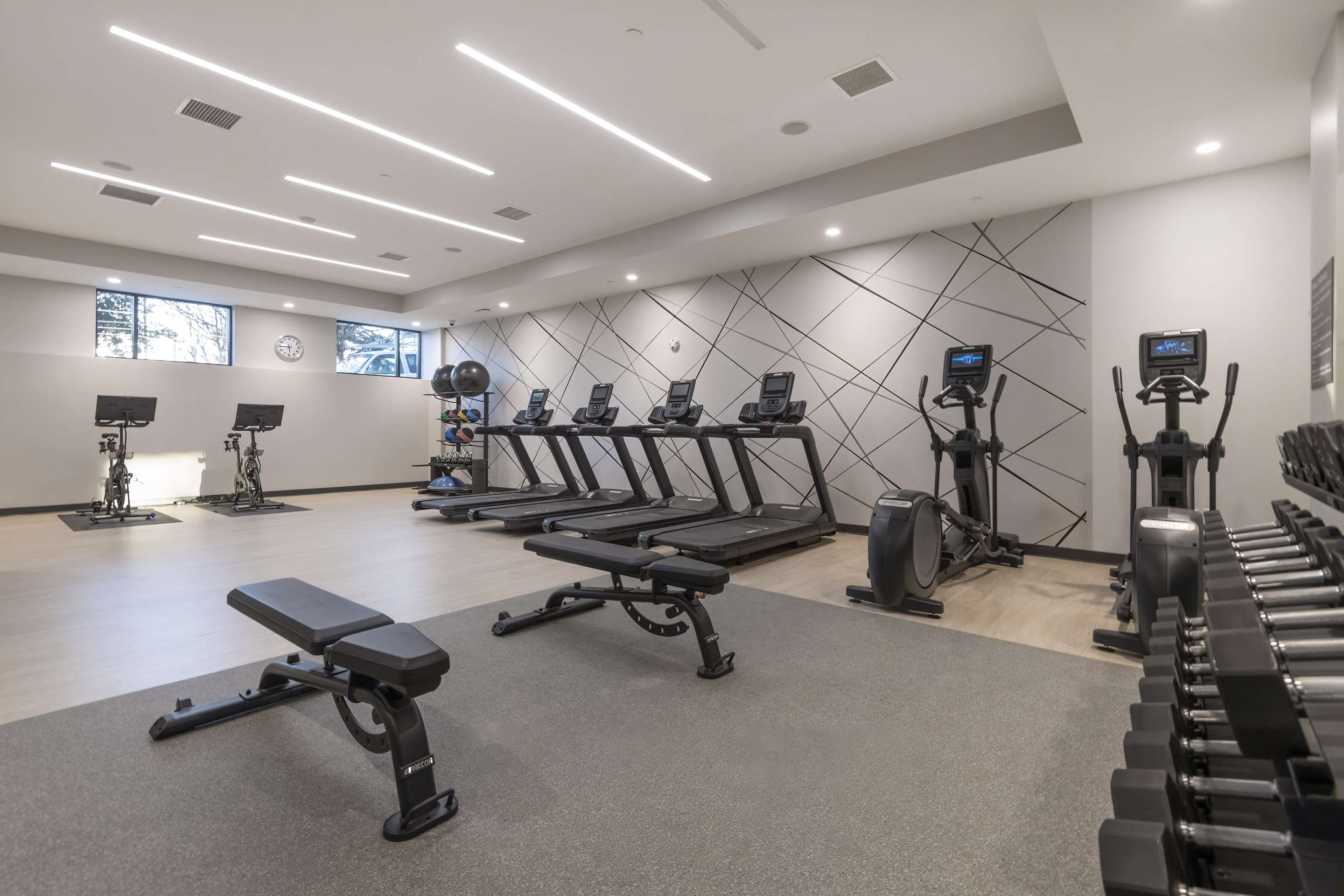 Health club fitness center gym | Embassy Suites By Hilton Asheville Downtown