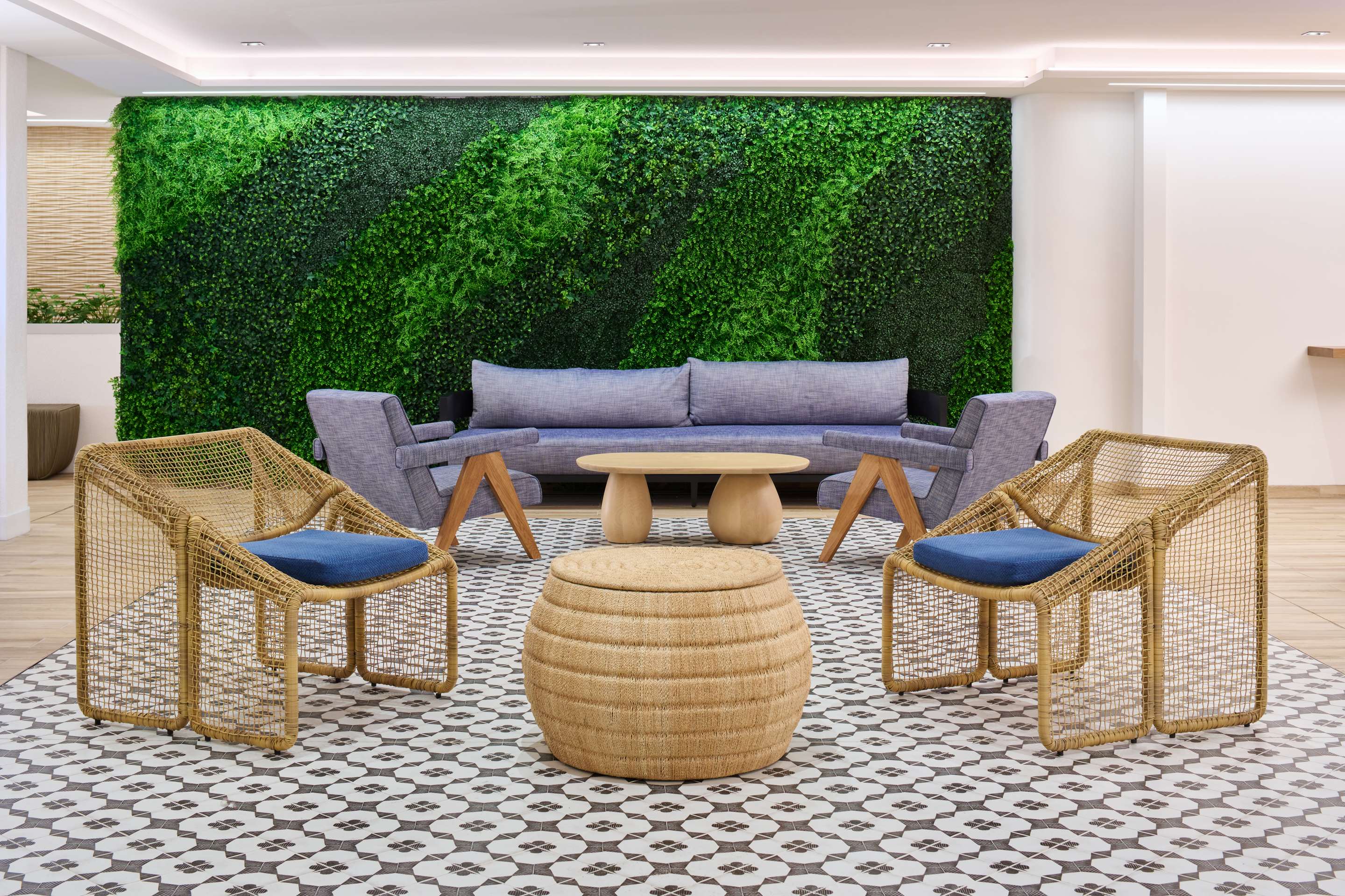 Lower Lobby Seating Area