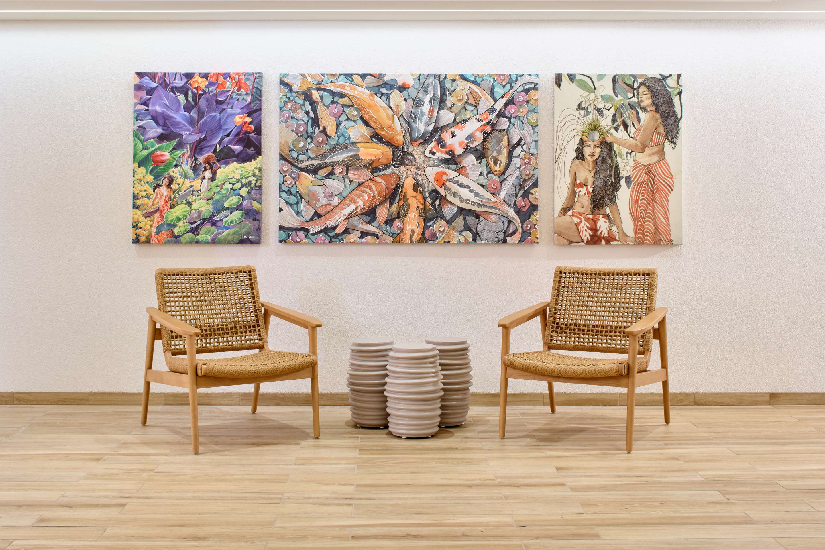 Lower Lobby Seating Area