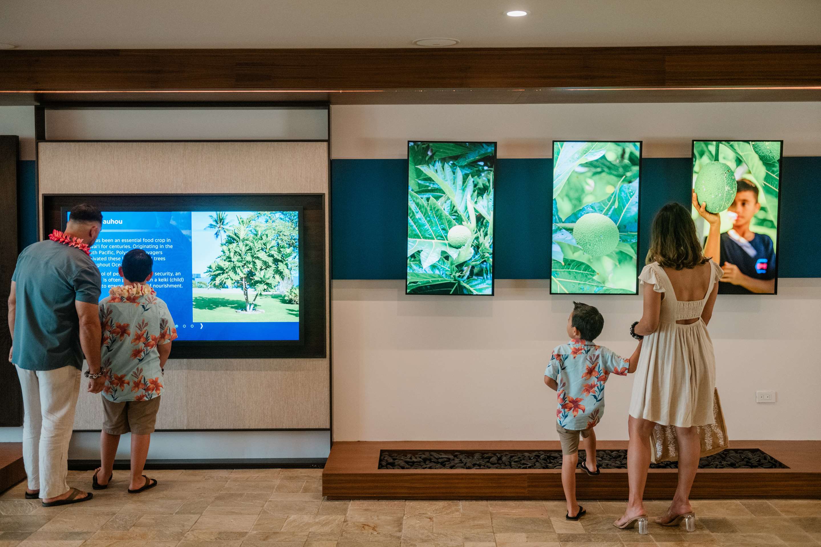 Lobby Keauhou History Digital Exhibit | OUTRIGGER Kona Resort and Spa