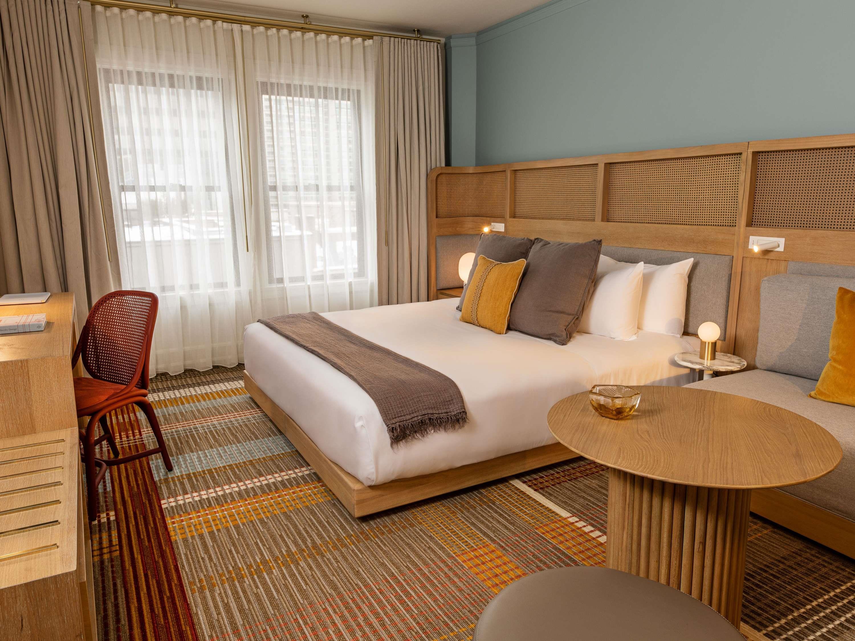 Andra Hotel Seattle - MGallery Collection Room Type - SUPERIOR ROOM, 1 King, 250 SF 23 SM, Mobility and Hearing Accessible Rollin Shower, Nespresso Andra Hotel Seattle - MGallery Collection Room Type - SUPERIOR ROOM, 1 King, 250 SF 23 SM, Mobility and Hearing Accessible Rollin Shower, Nespresso
