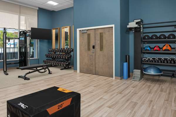 Fitness/ Exercise Room - Hampton Inn Delray Beach