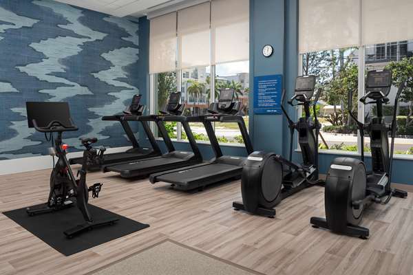 Fitness/ Exercise Room - Hampton Inn Delray Beach