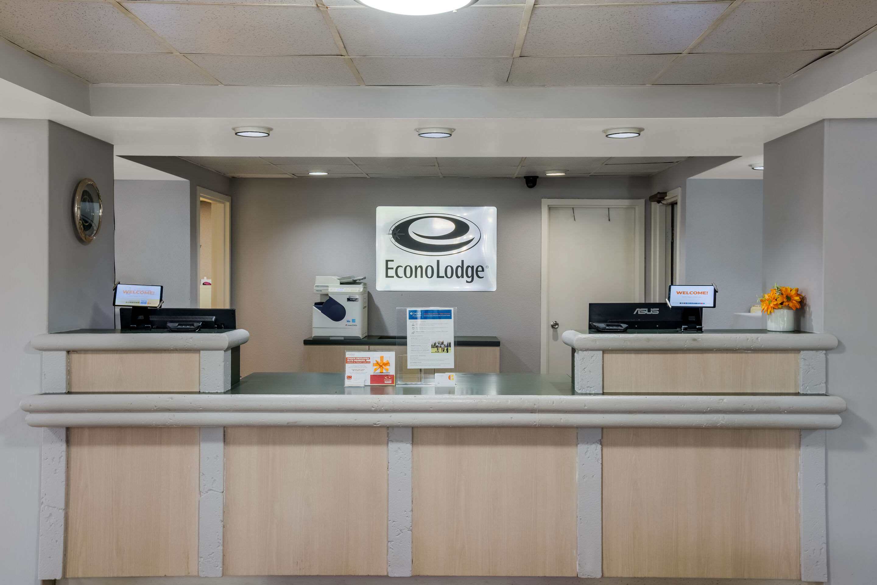 Front desk
