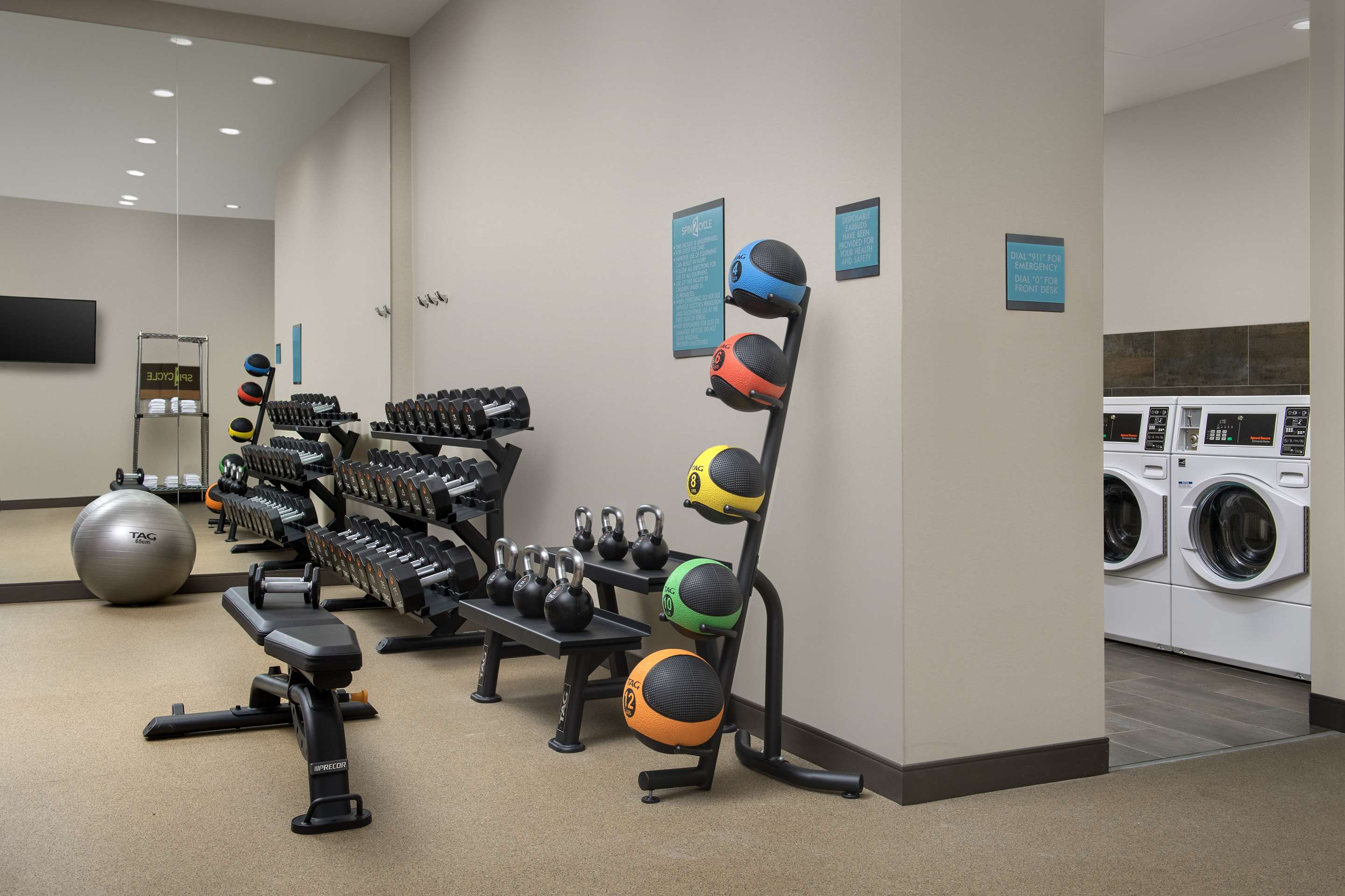 Health club fitness center gym