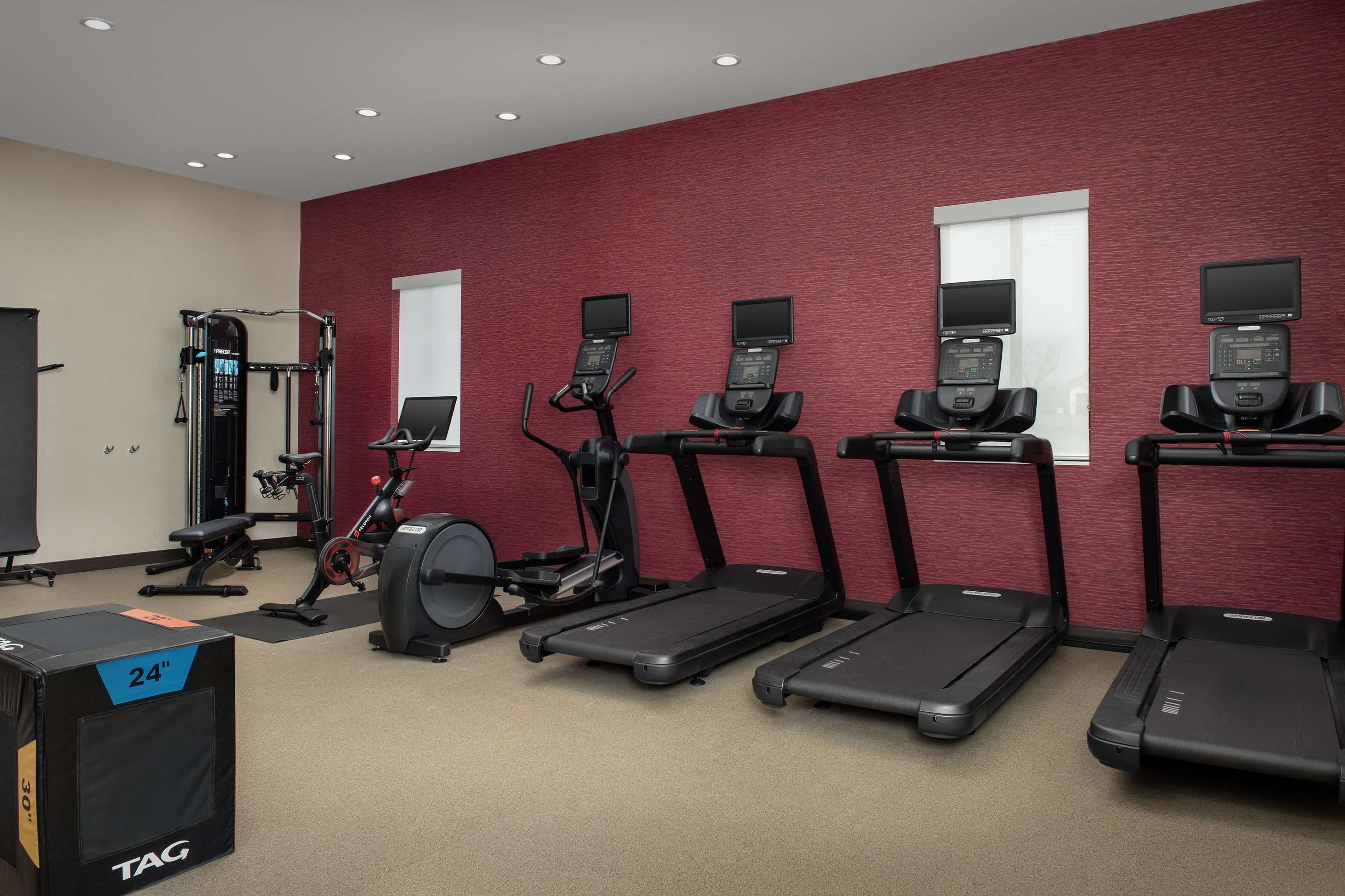 Health club fitness center gym