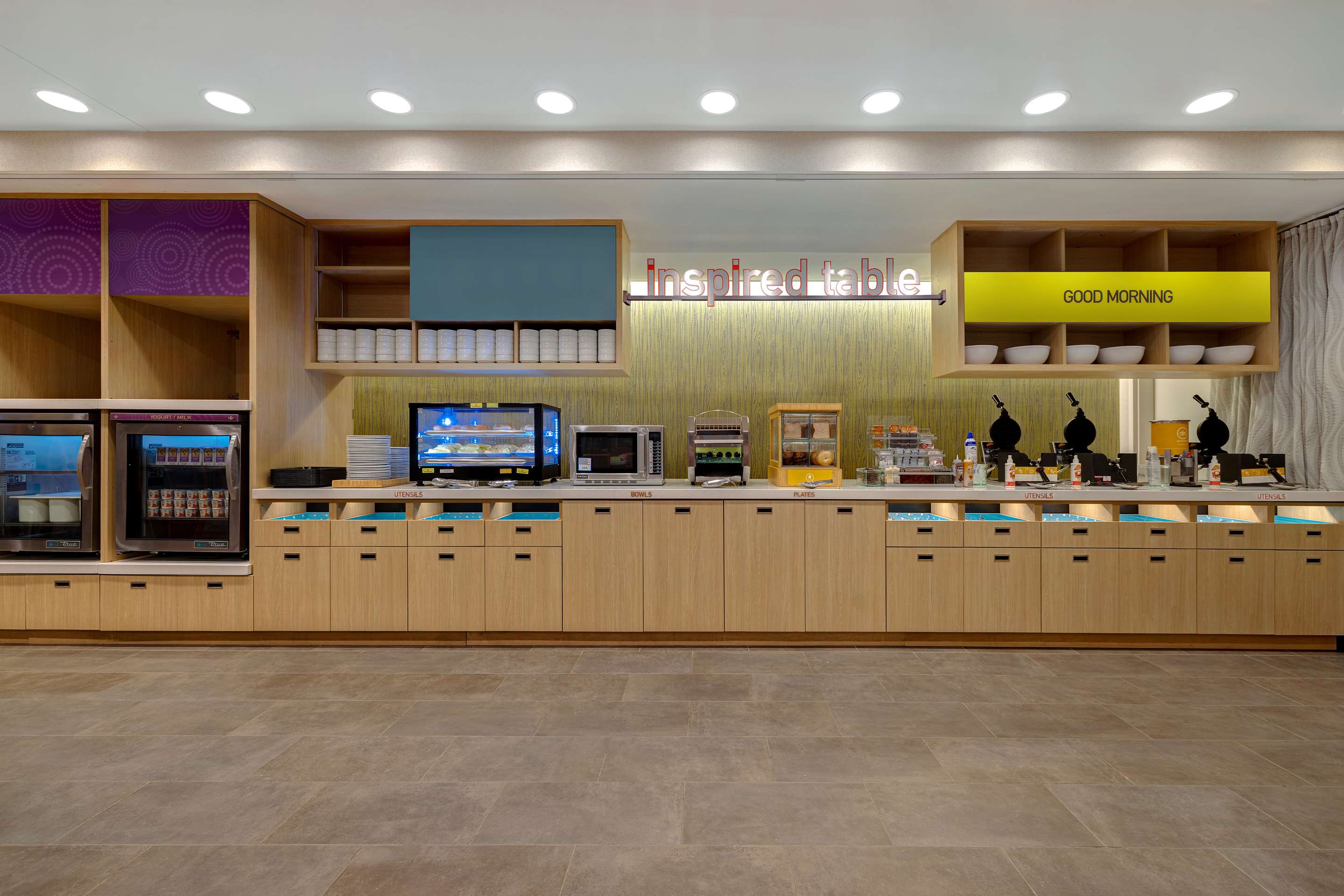 Breakfast Area | Home2 Suites By Hilton Allentown Bethlehem Airport