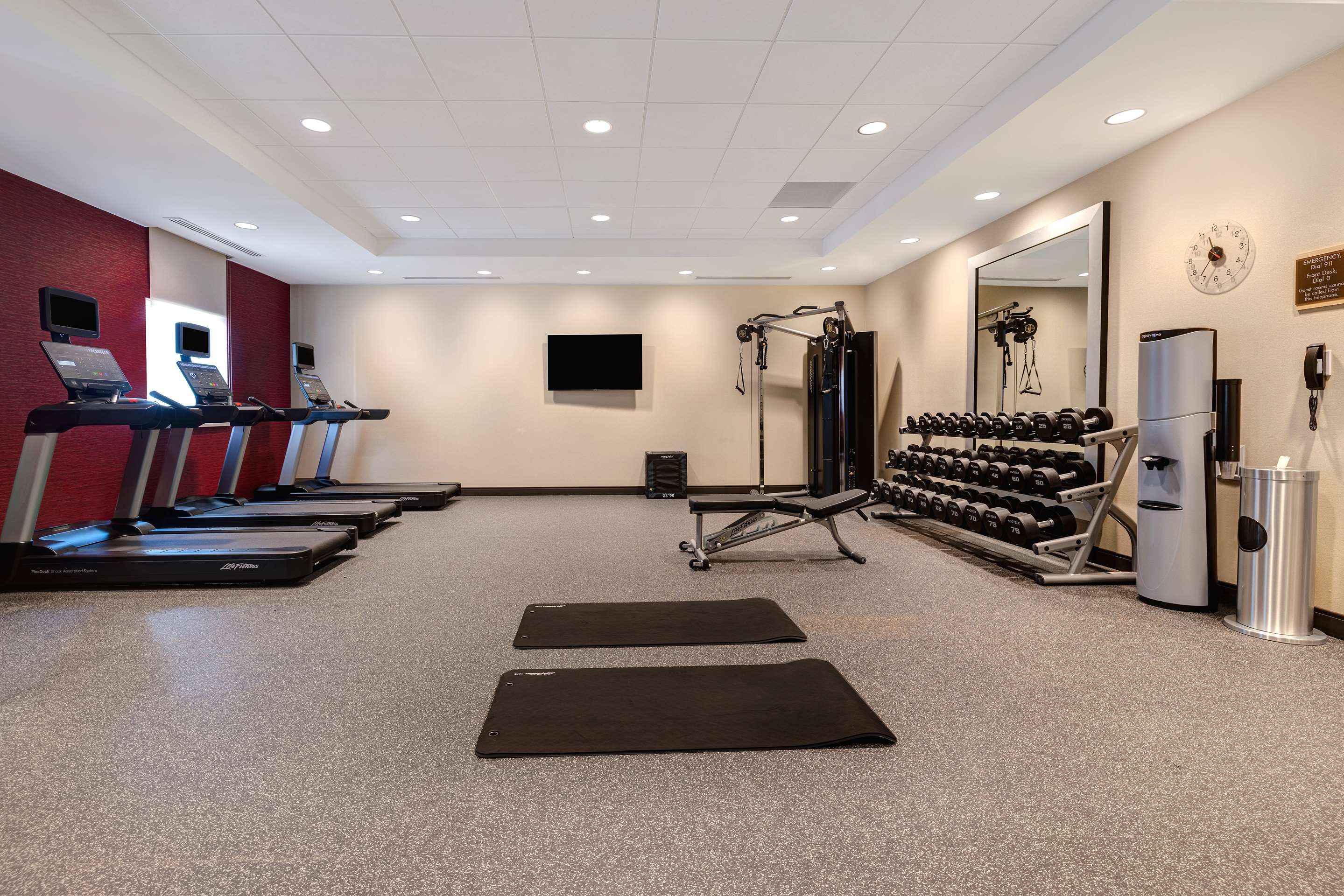 Health club fitness center gym | Home2 Suites By Hilton Allentown Bethlehem Airport