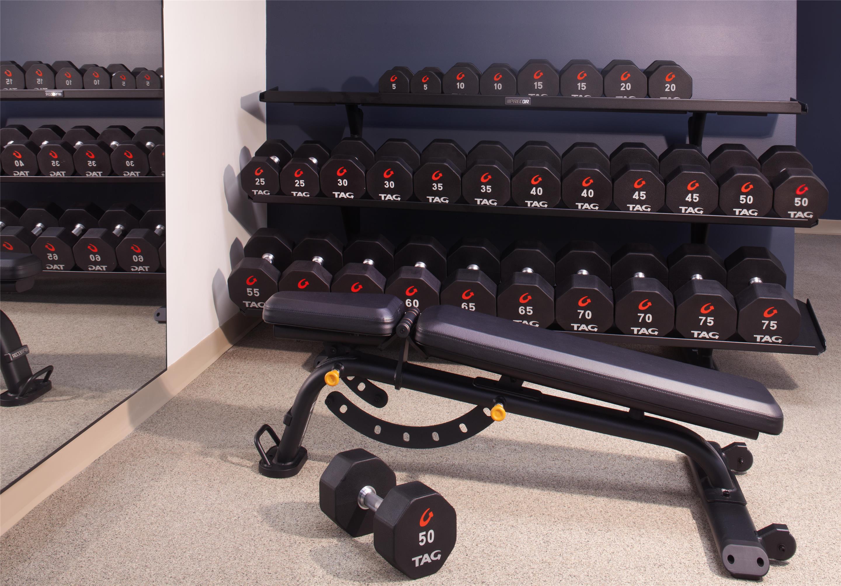 Health club fitness center gym