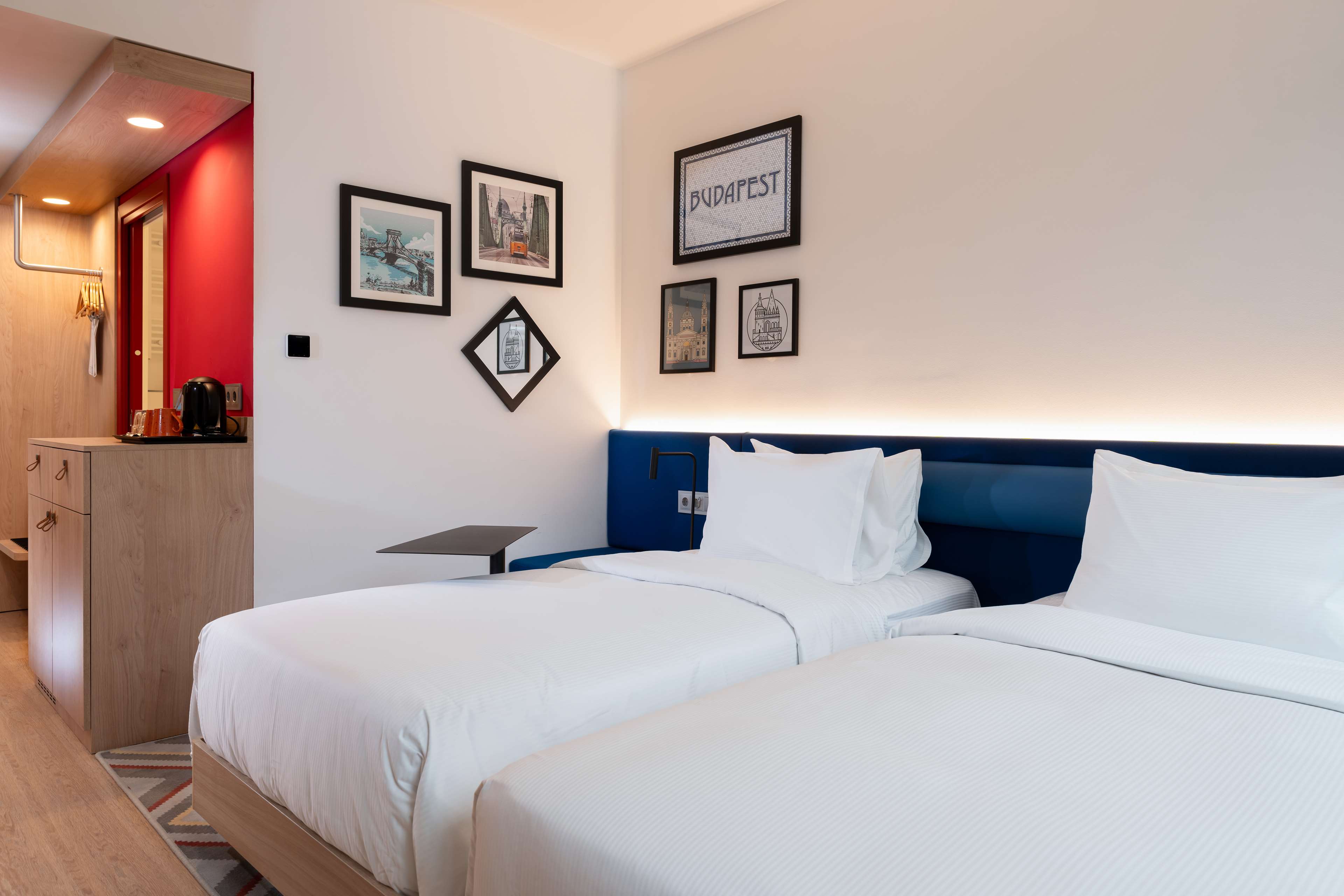 Hampton by Hilton Budapest City Centre Room Type - TWIN ROOM