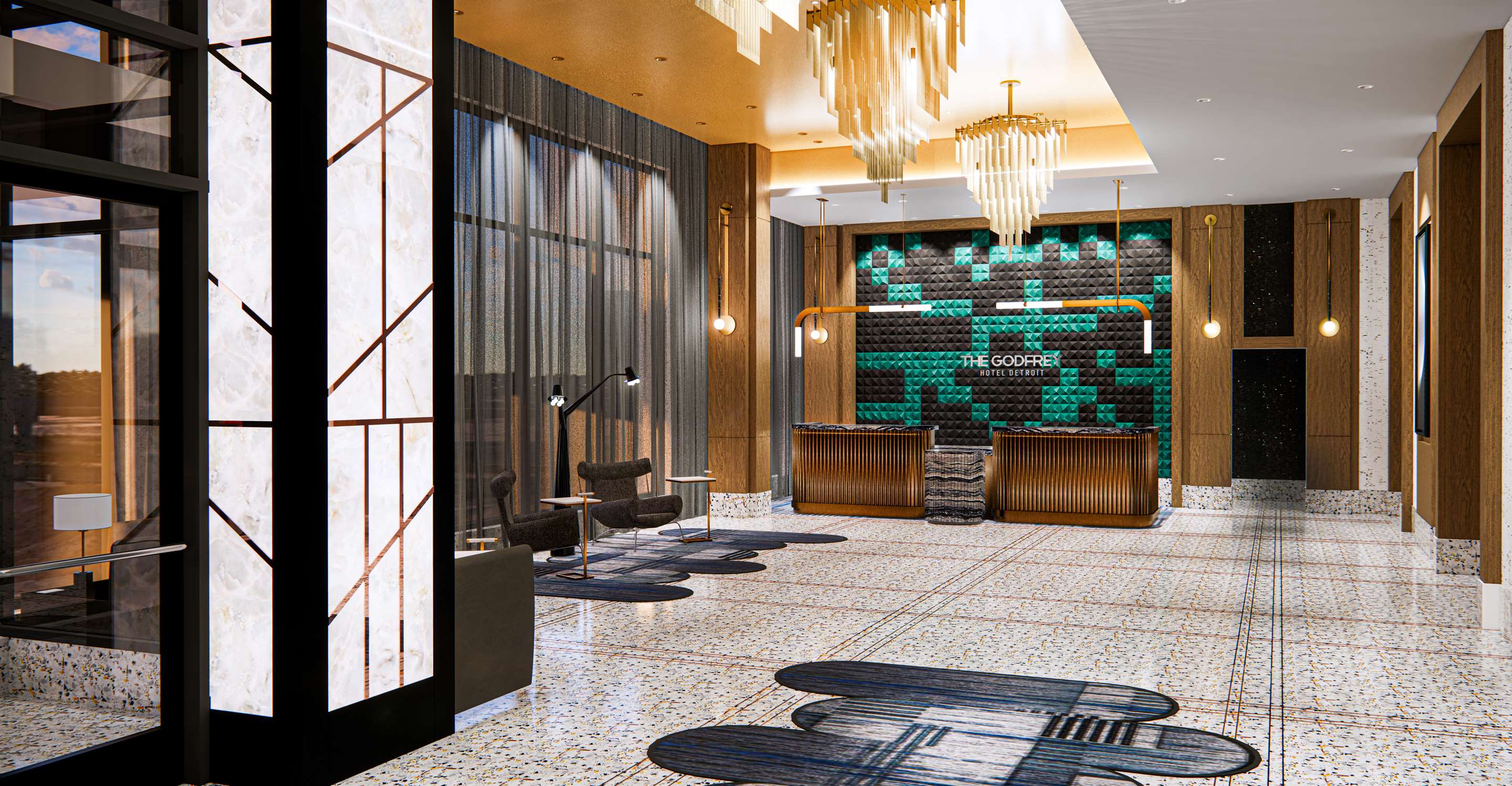 Reception | The Godfrey Detroit, Curio Collection By Hilton