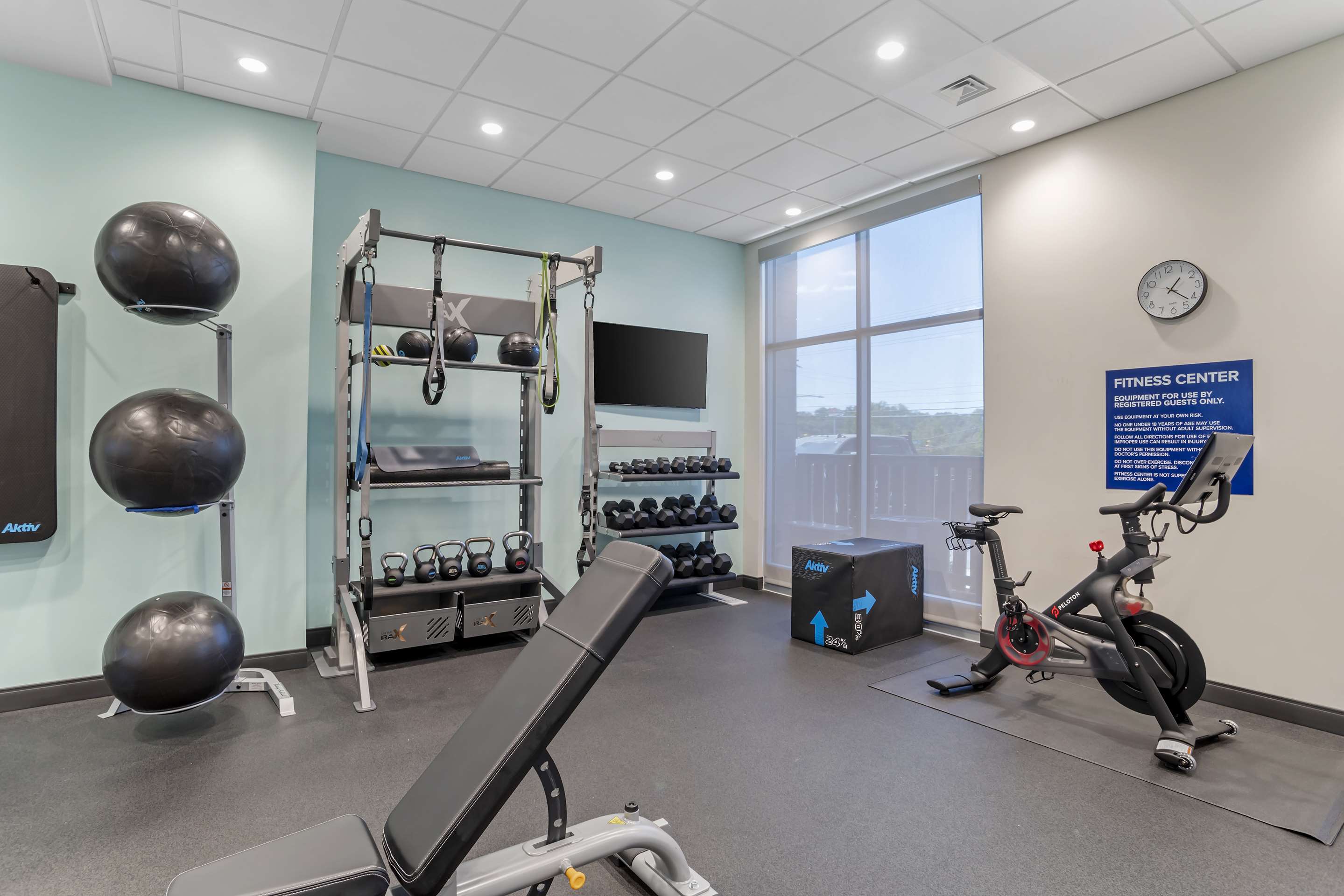 Health club fitness center gym
