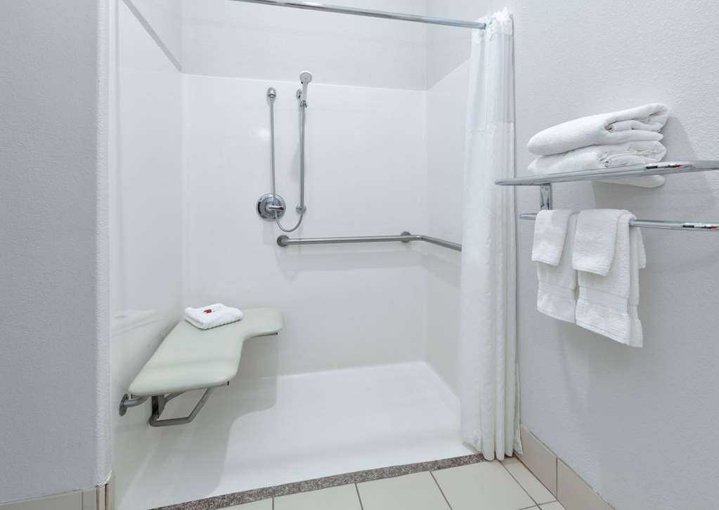 BAYMONT INN AND SUITES BY WYNDHAM G-guestroom-Guest Room,Bathroom,Shower,Accessibility,On-Site.jpg