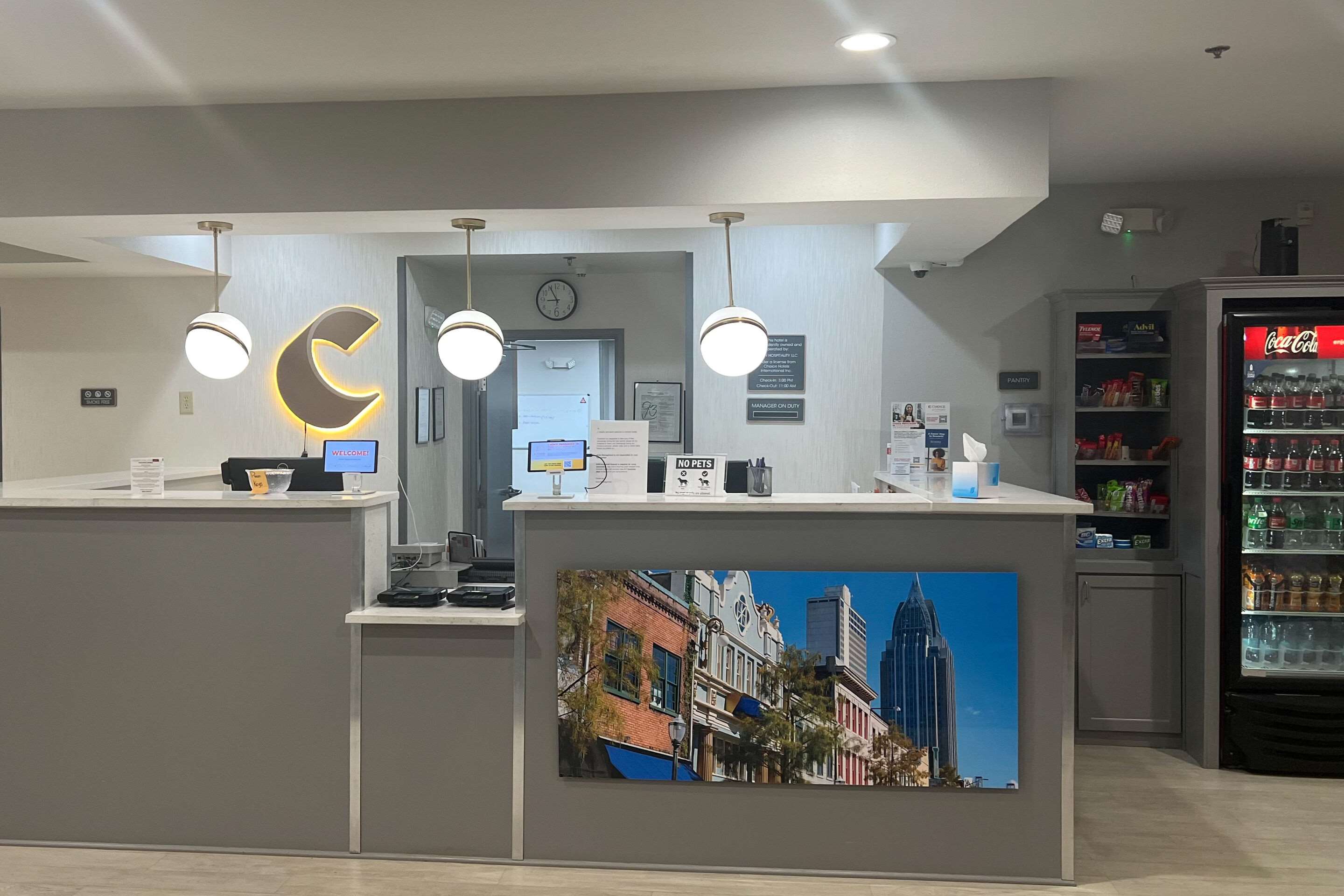Front desk | Comfort Suites Mobile-South Alabama University Area