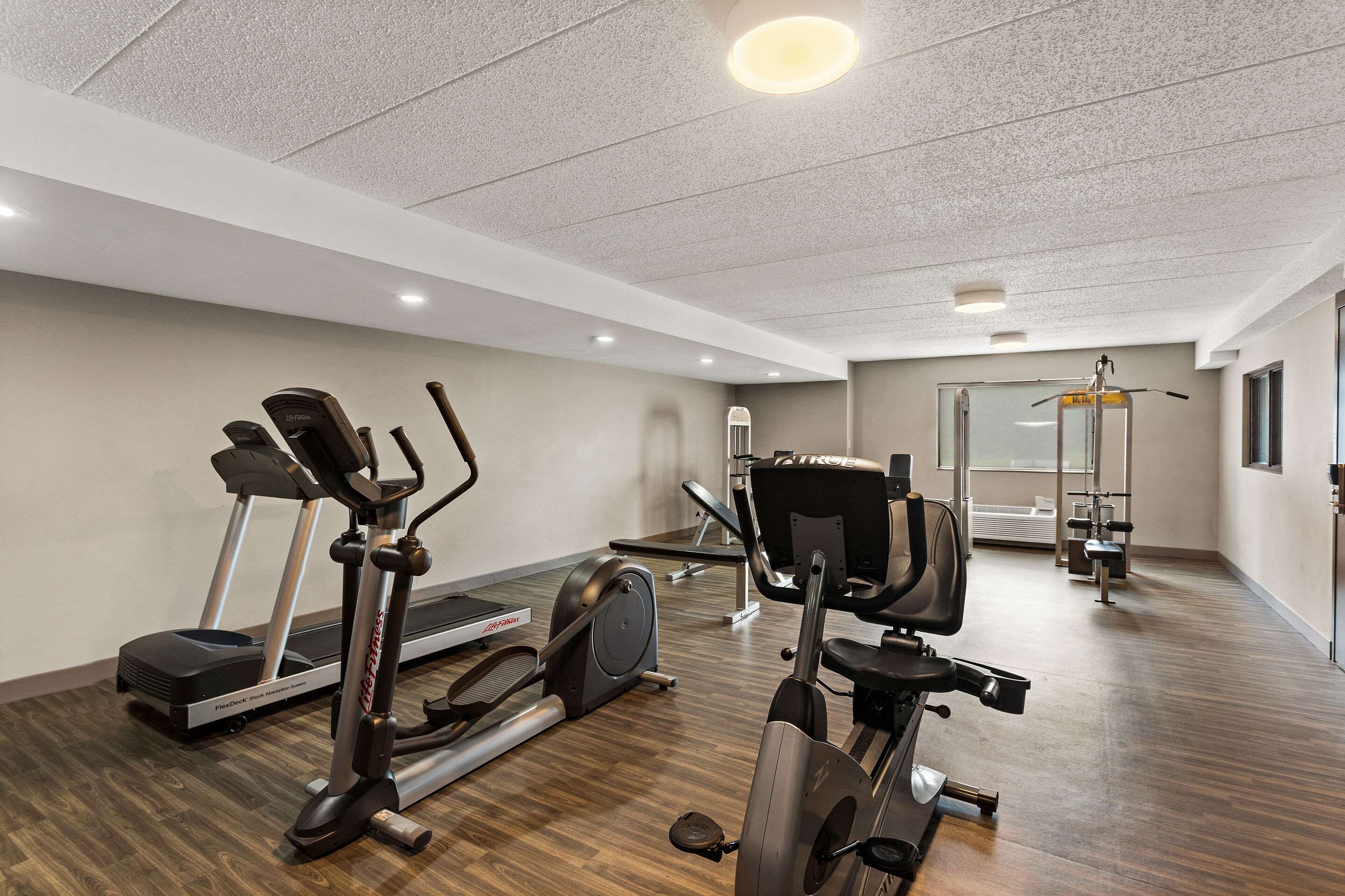 Exercise room | The Clover Hotel