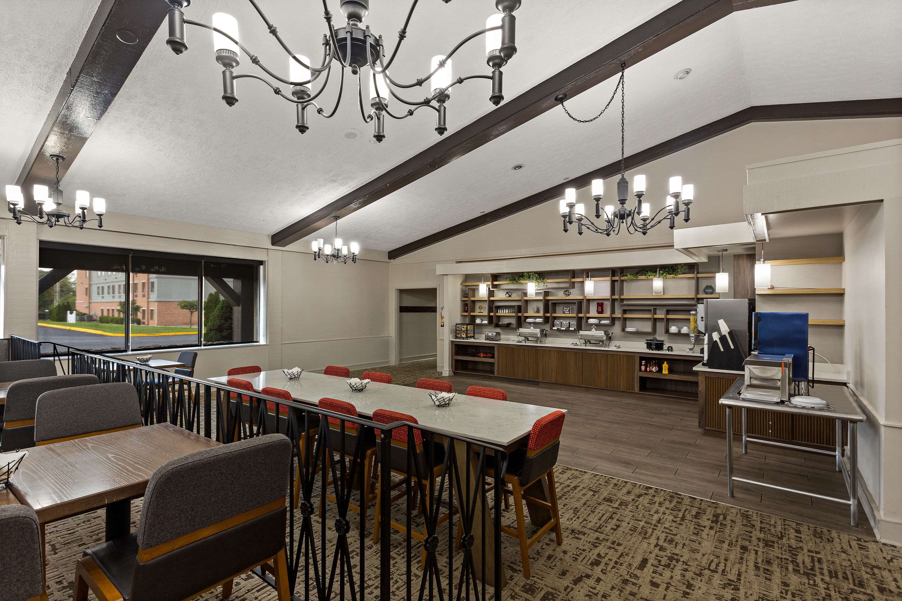 Breakfast area | The Clover Hotel
