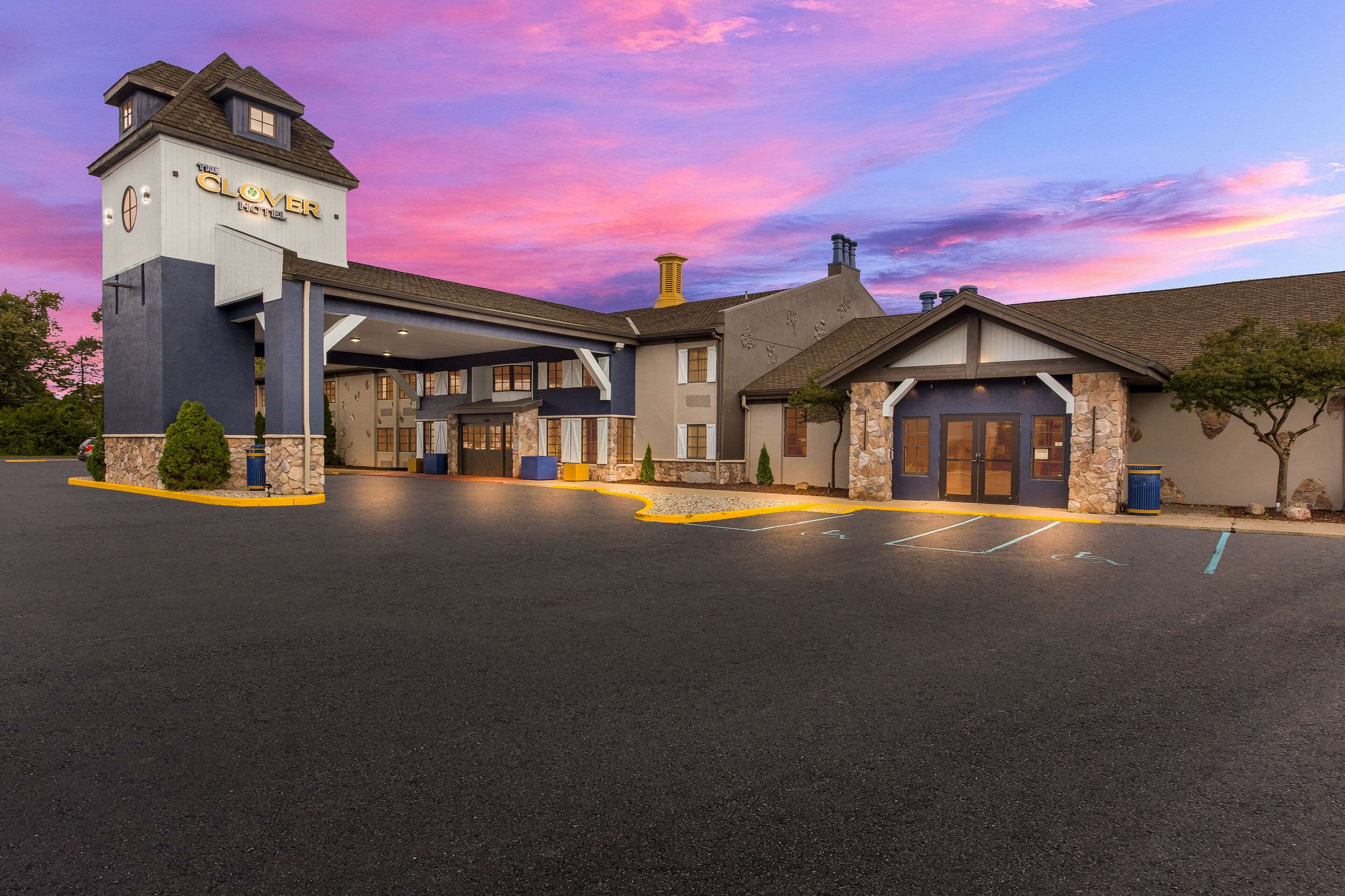Hotel exterior | The Clover Hotel