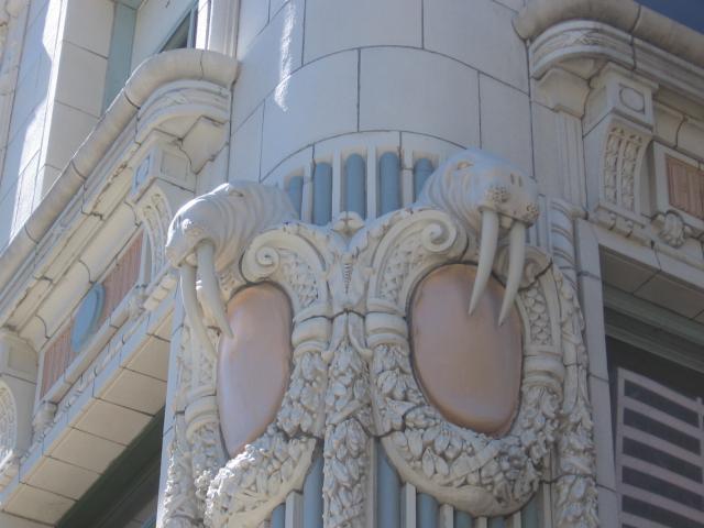Walrus Detail | Arctic Club Hotel