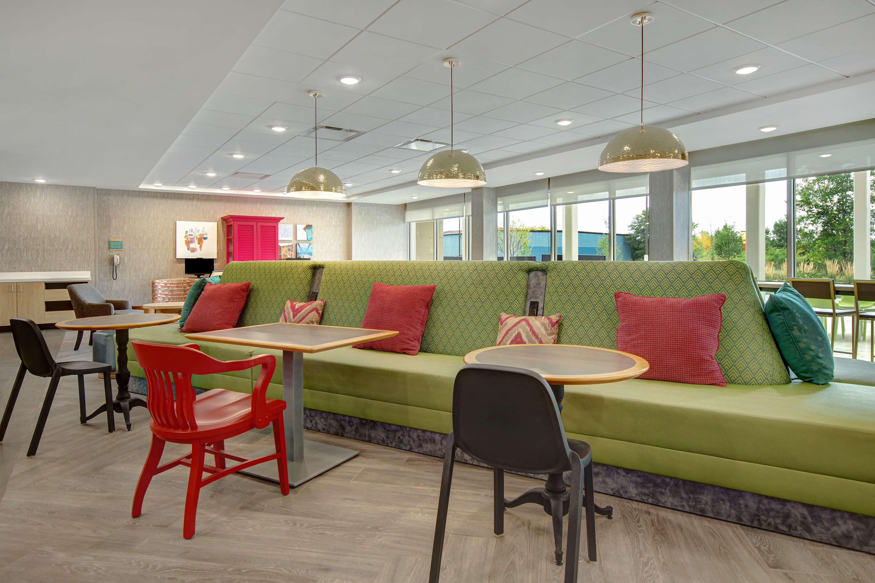 Lobby | Home2 Suites By Hilton Grand Rapids Airport