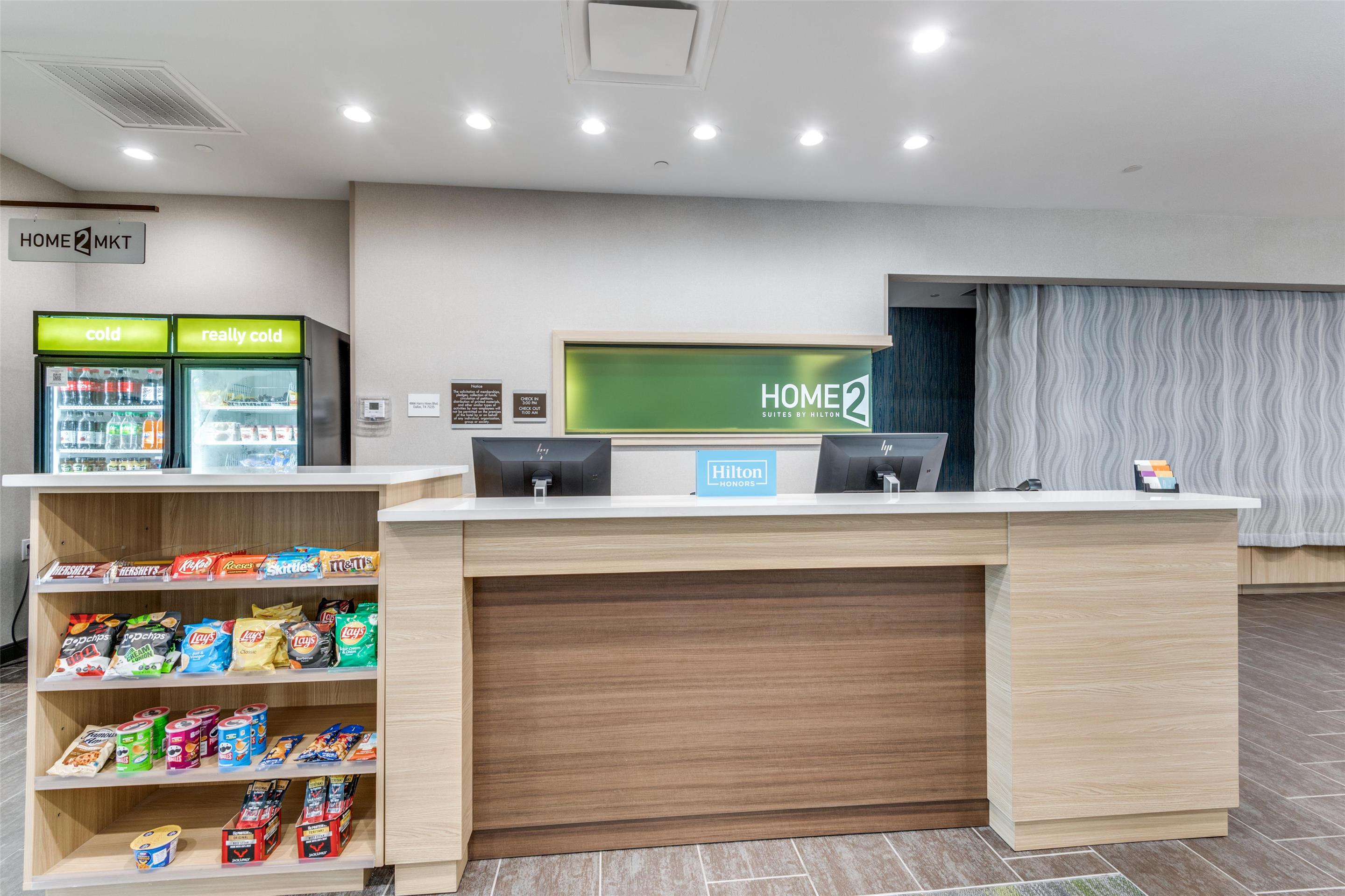 Reception | Home2 Suites by Hilton Dallas Medical District Lovefield