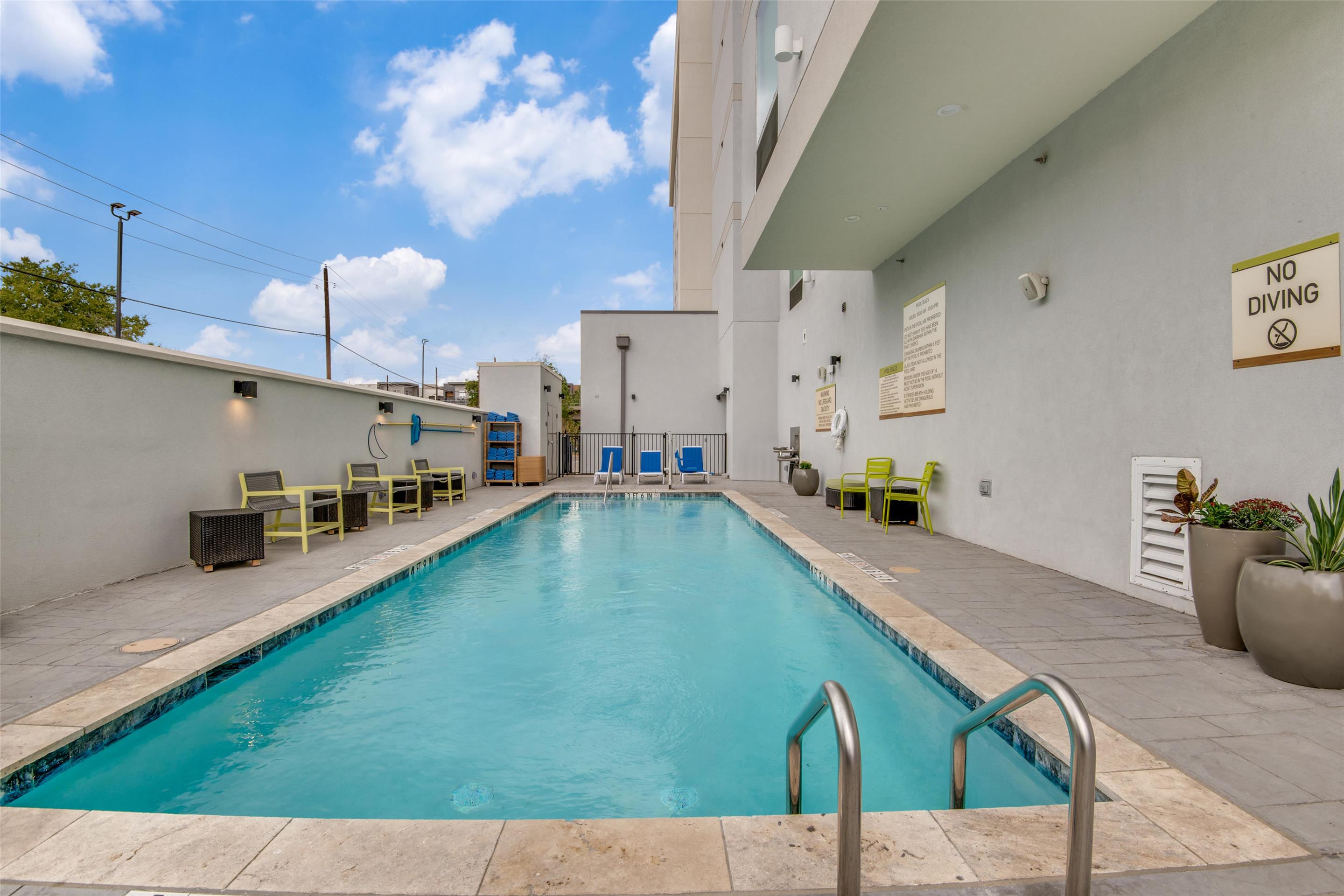 Pool | Home2 Suites by Hilton Dallas Medical District Lovefield