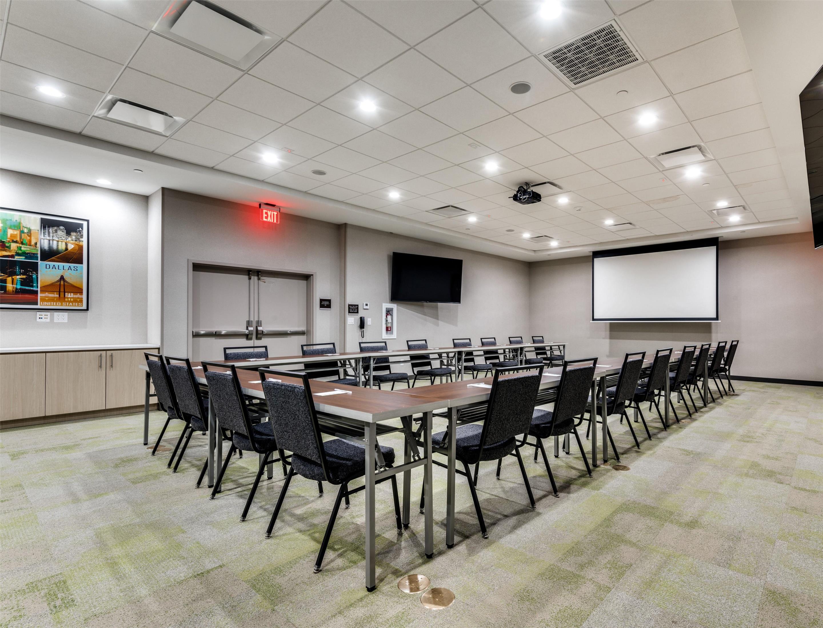 Meeting Room | Home2 Suites by Hilton Dallas Medical District Lovefield