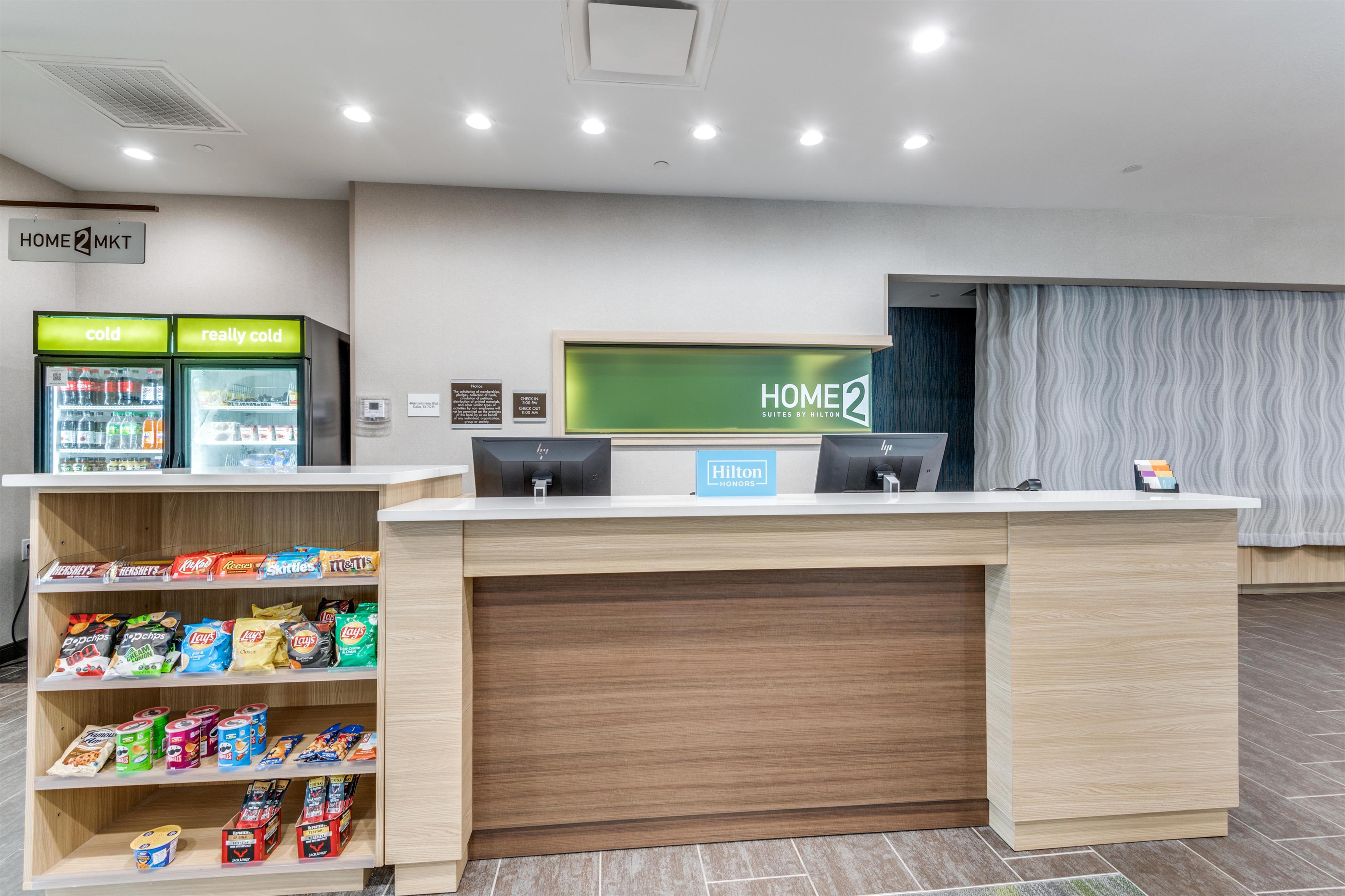 Reception | Home2 Suites by Hilton Dallas Medical District Lovefield