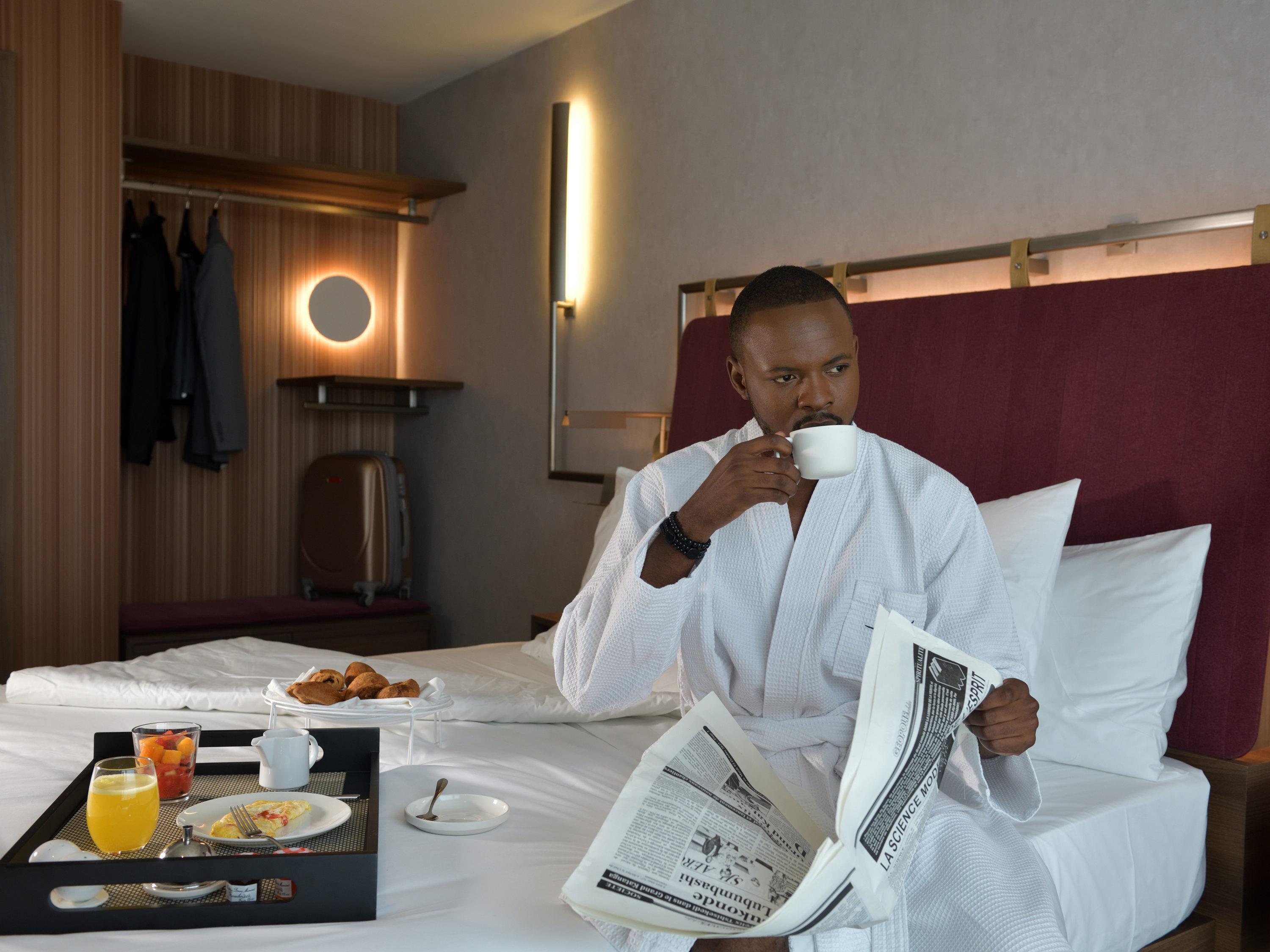 Novotel Kinshasa La Gombe Room Type - Executive room, double bed and sofa bed