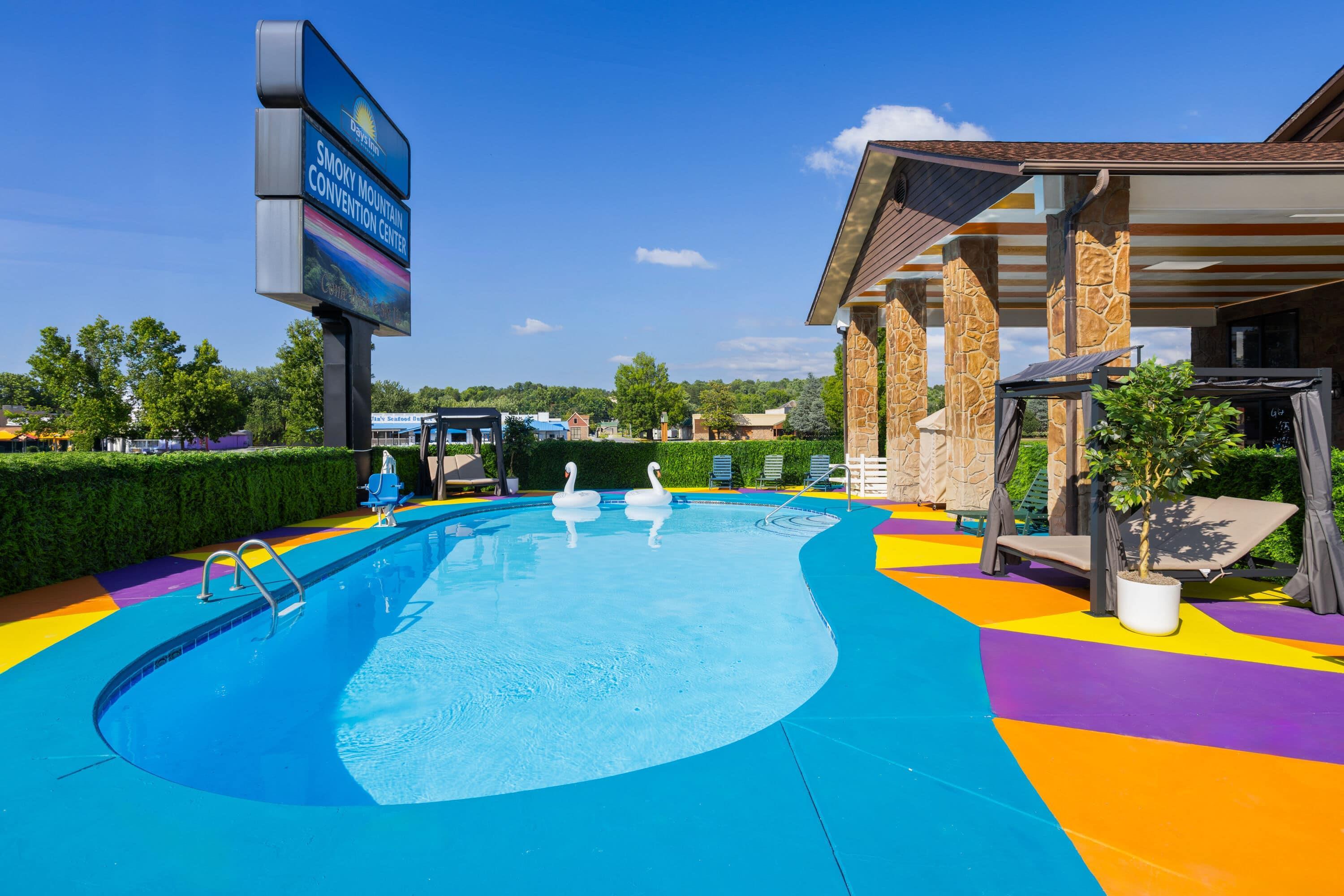 Pool - indoor | Days Inn By Wyndham Pigeon Forge South