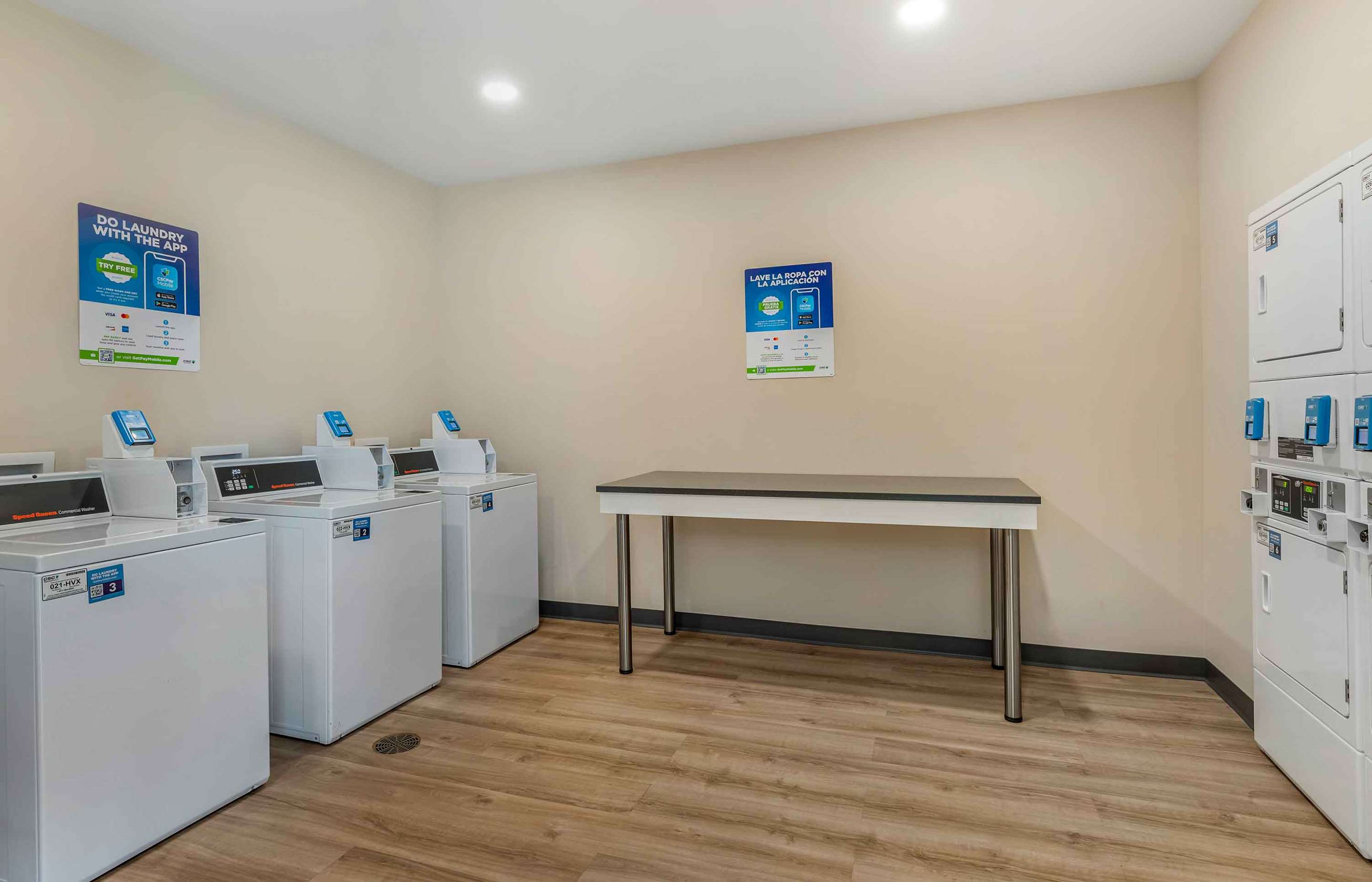 On-Premise Guest Laundry | Extended Stay America Premier Suites - Fredericksburg