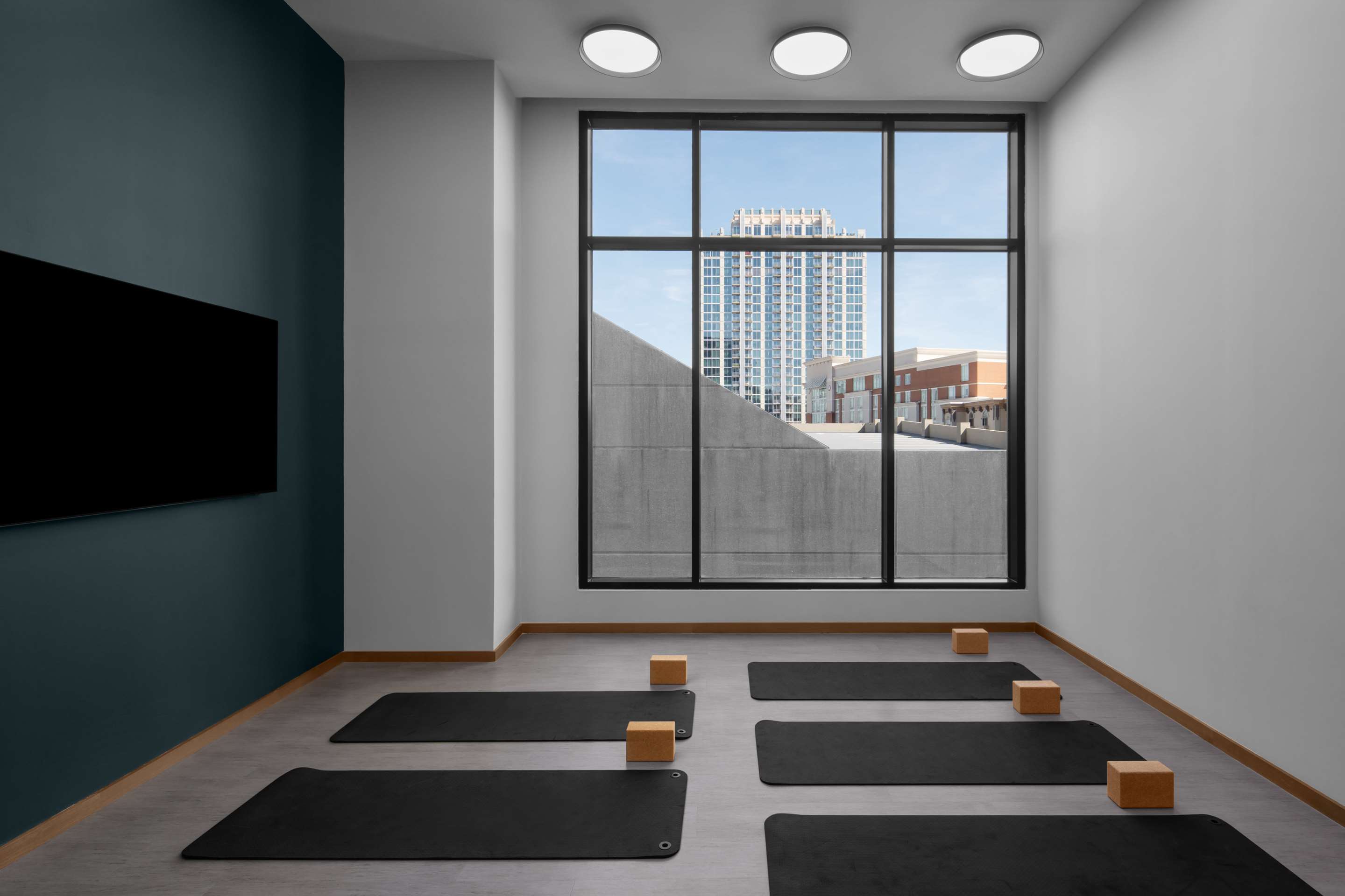 Health club fitness center gym | Hotel Fraye Nashville, Curio Collection By Hilton